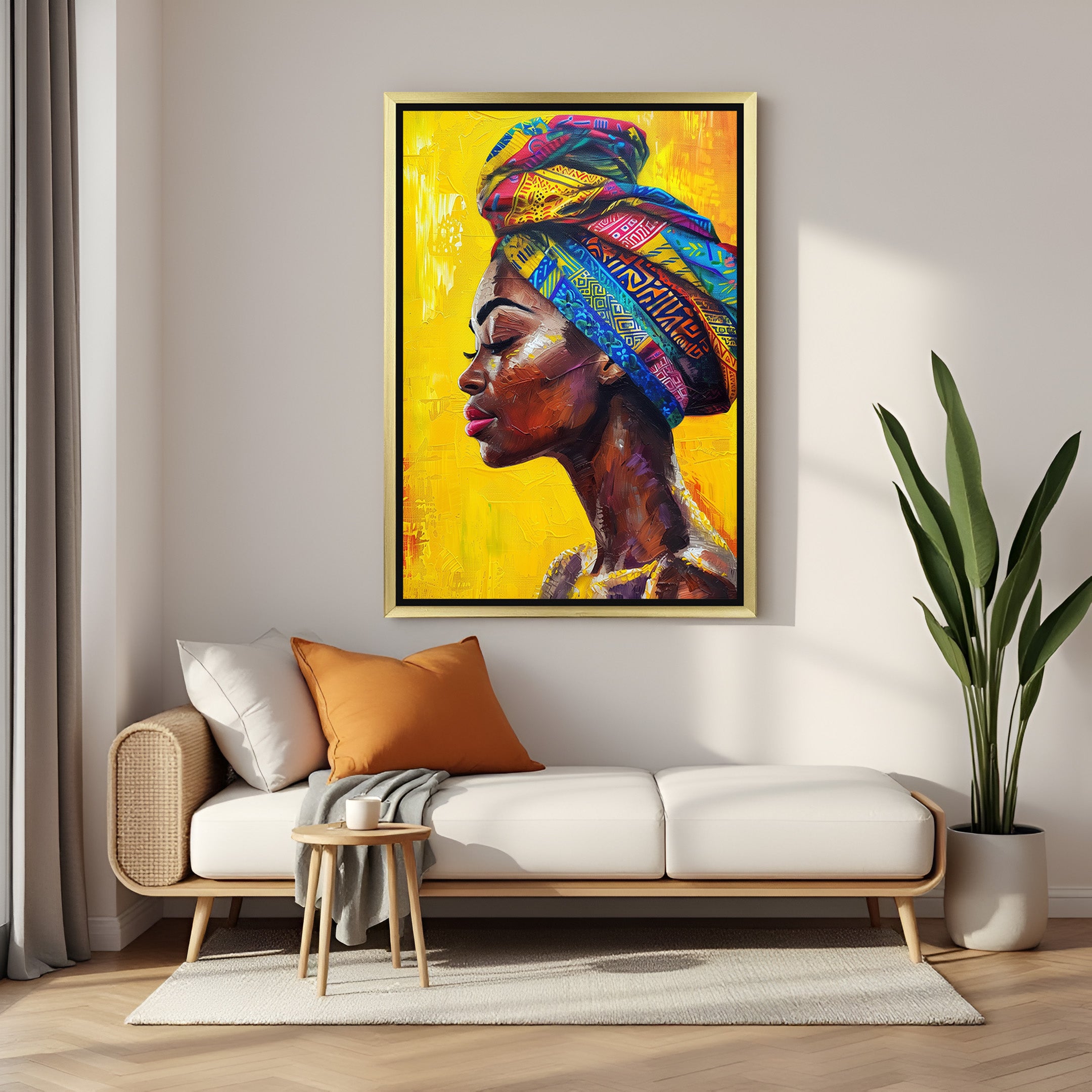 Majestic Africa: Exotic Canvas Art to Transform Your Space - (AFR - 103)