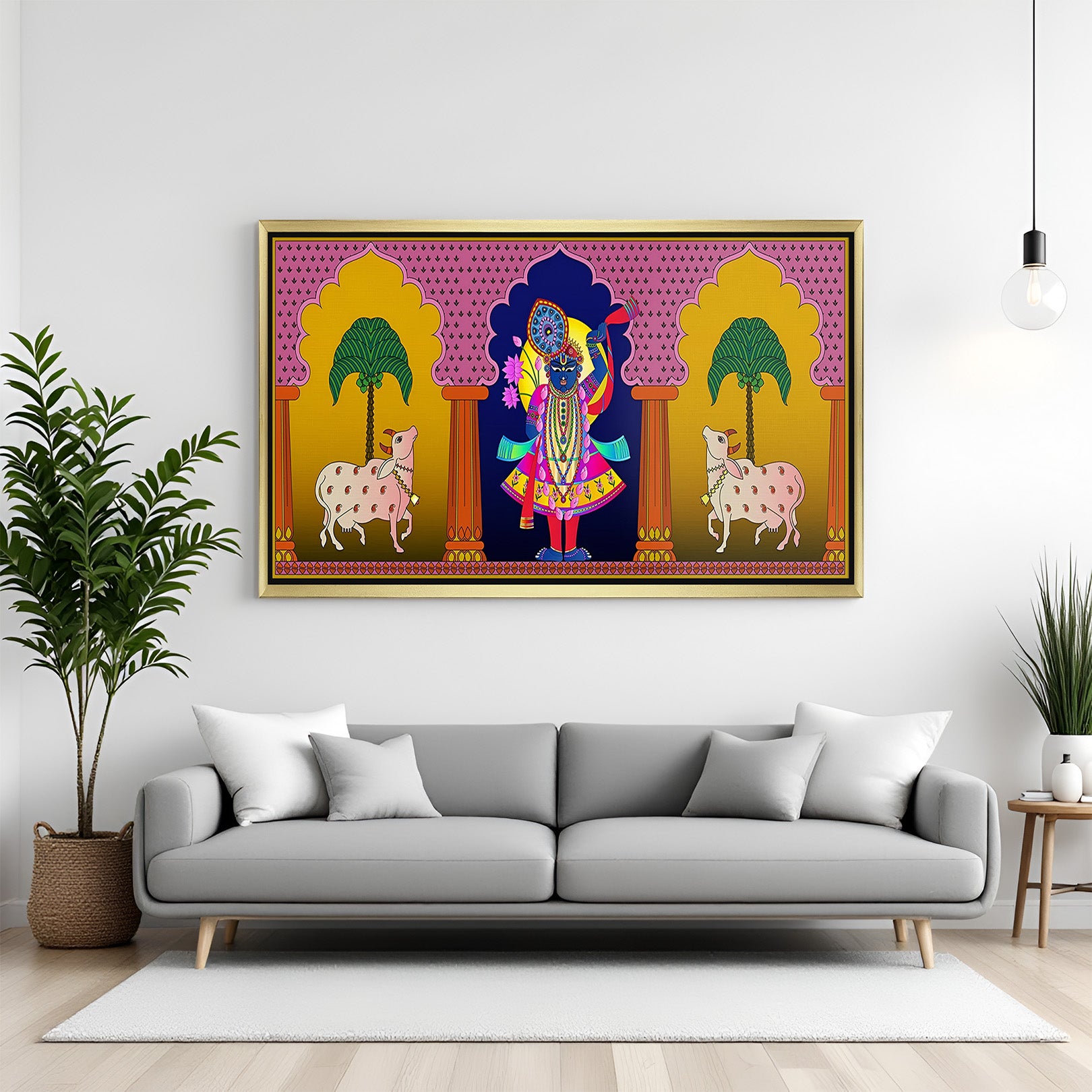 Ethnic Canvas Wall Art: Cultural Heritage Collection (ETH - 101)