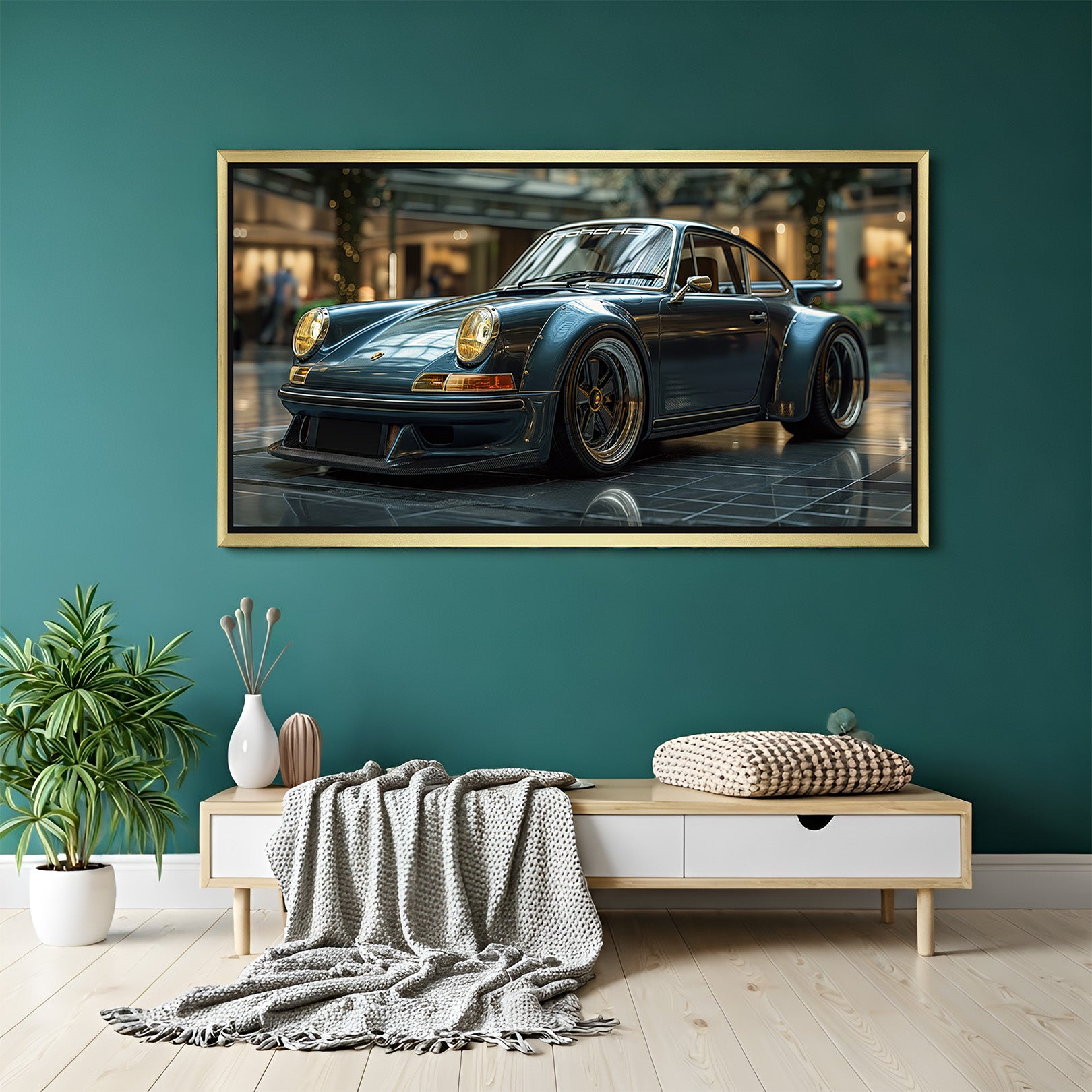 Sports Car Wall Art: Iconic Supercars Collection (CAR - 124)