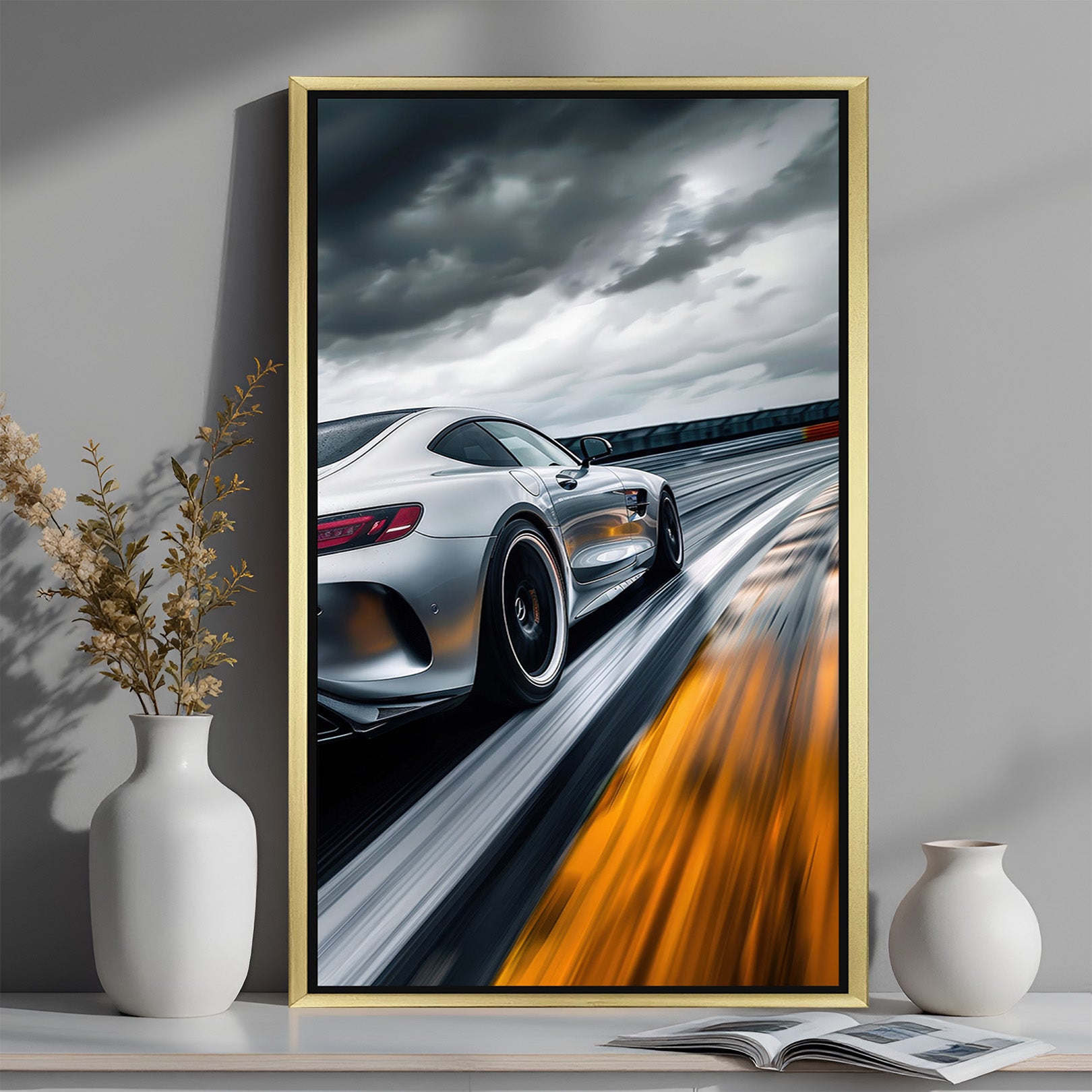 Speed & Elegance: Captivating Car Wall Decor for Every Space - (CAR - 104)