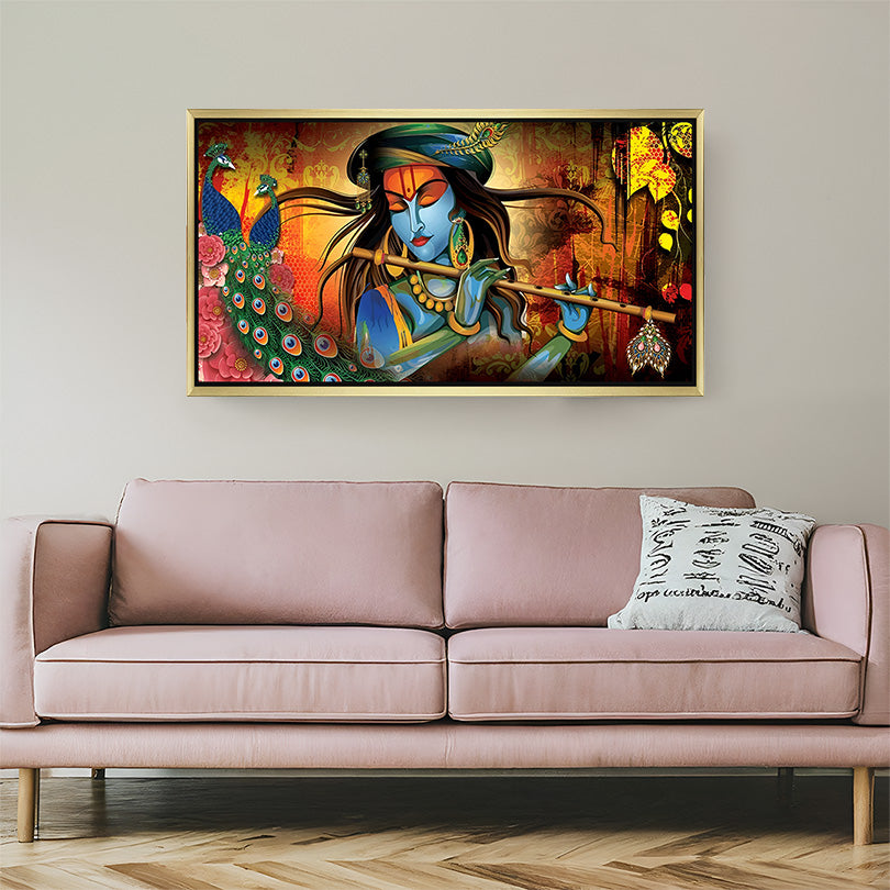 Lord Krishna Wall Art