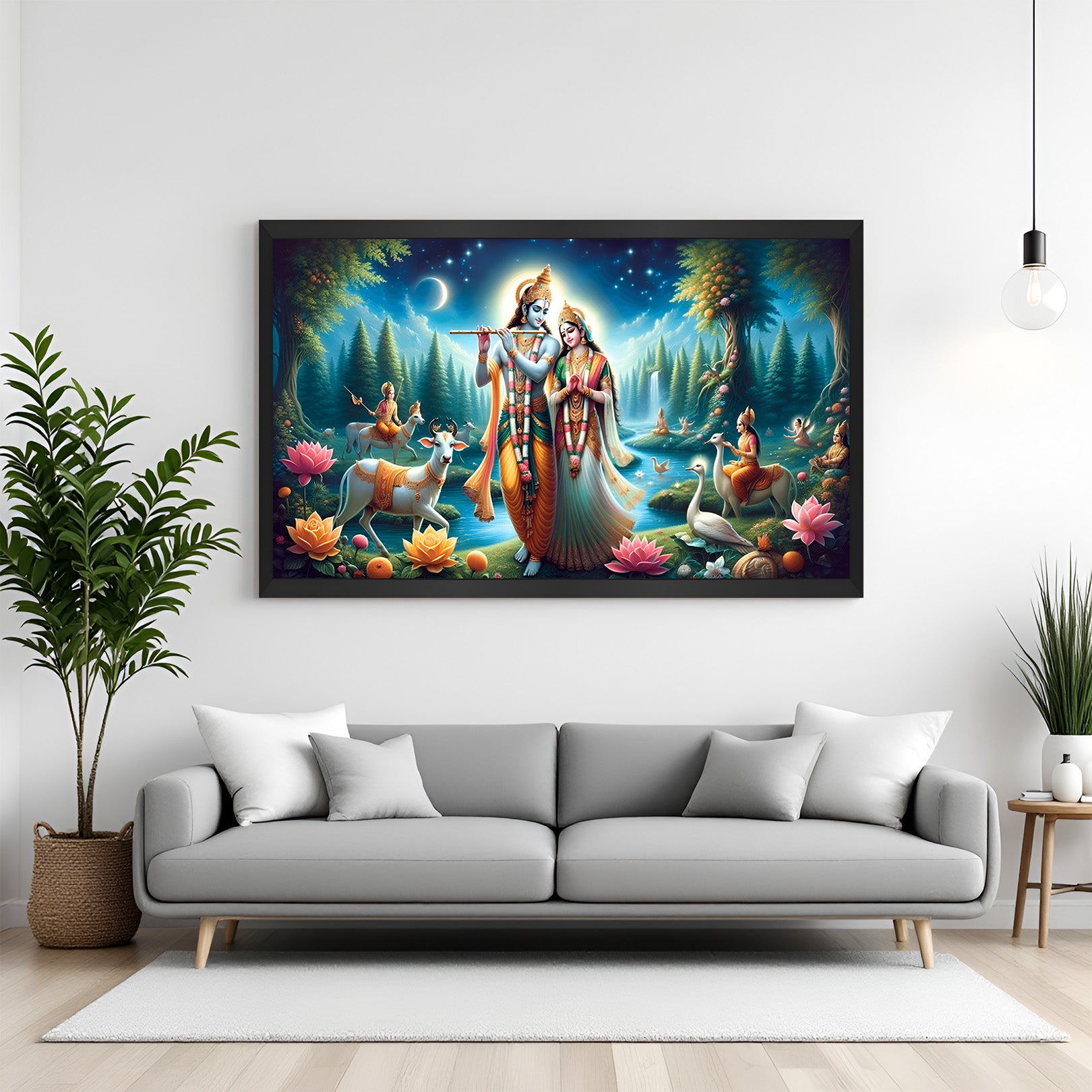 Radha Krishna Vastu Wall Art