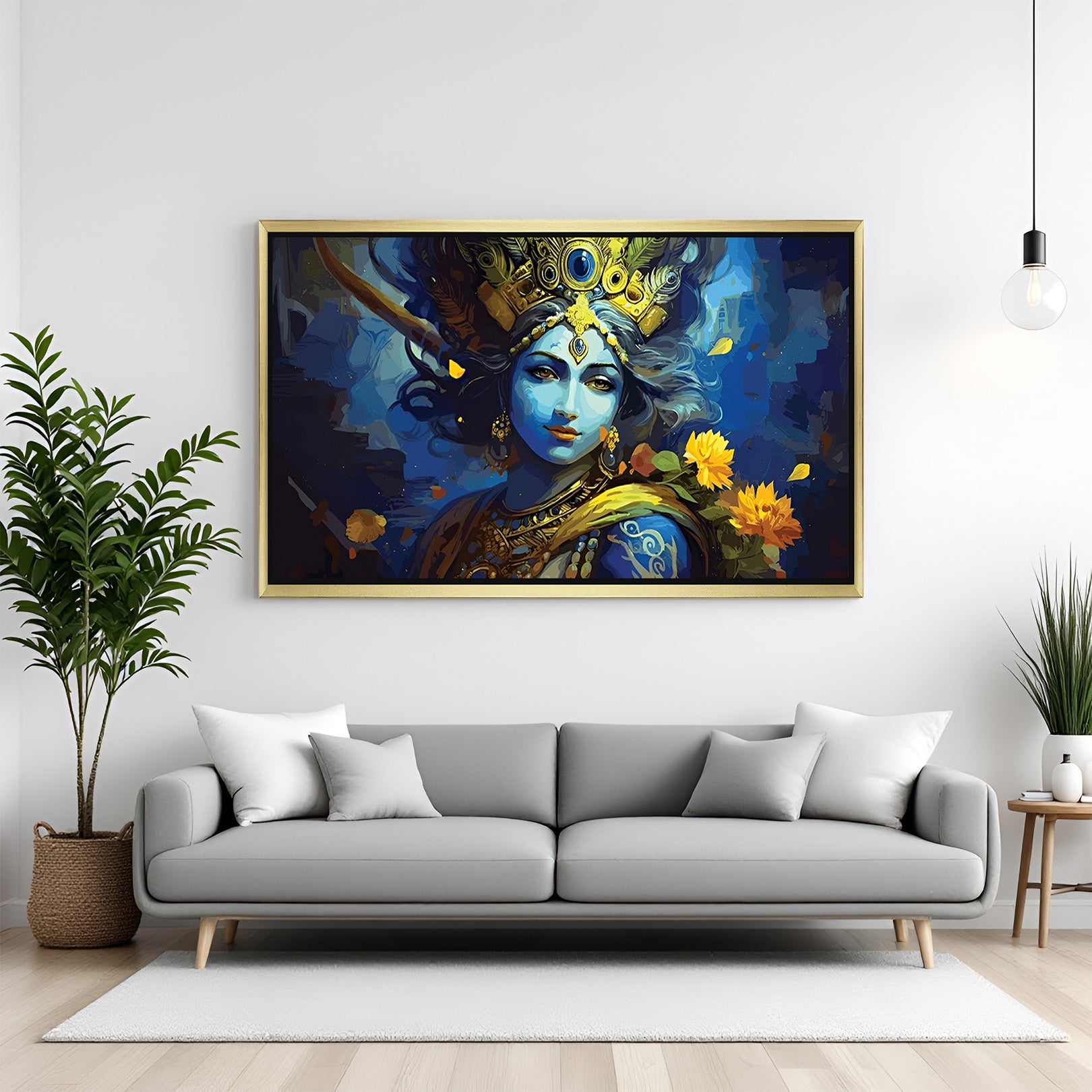 Krishna Vastu Canvas Painting