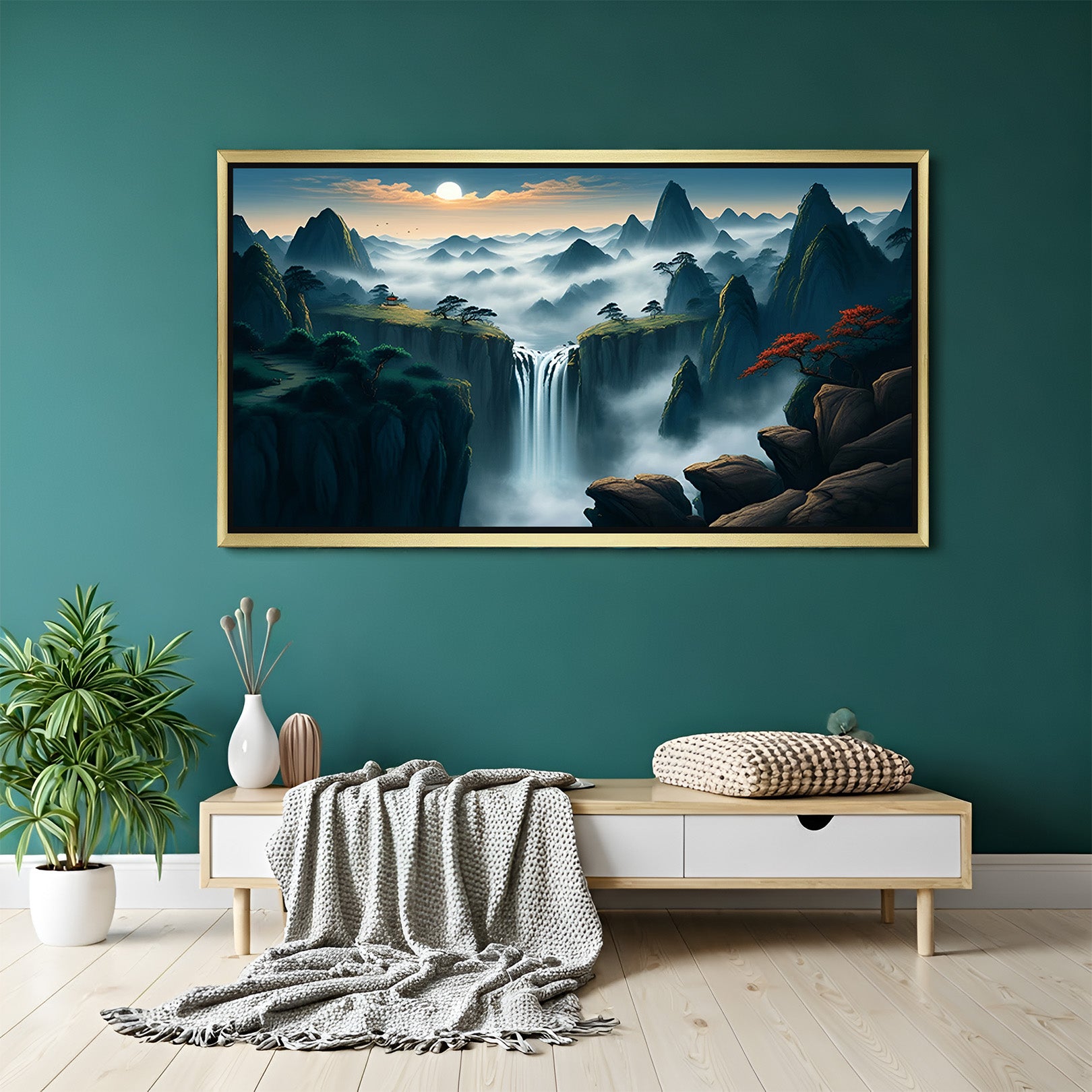 Nature’s Serenity: Breathtaking Scenery Art for Tranquil Spaces - (SCESH - 131)