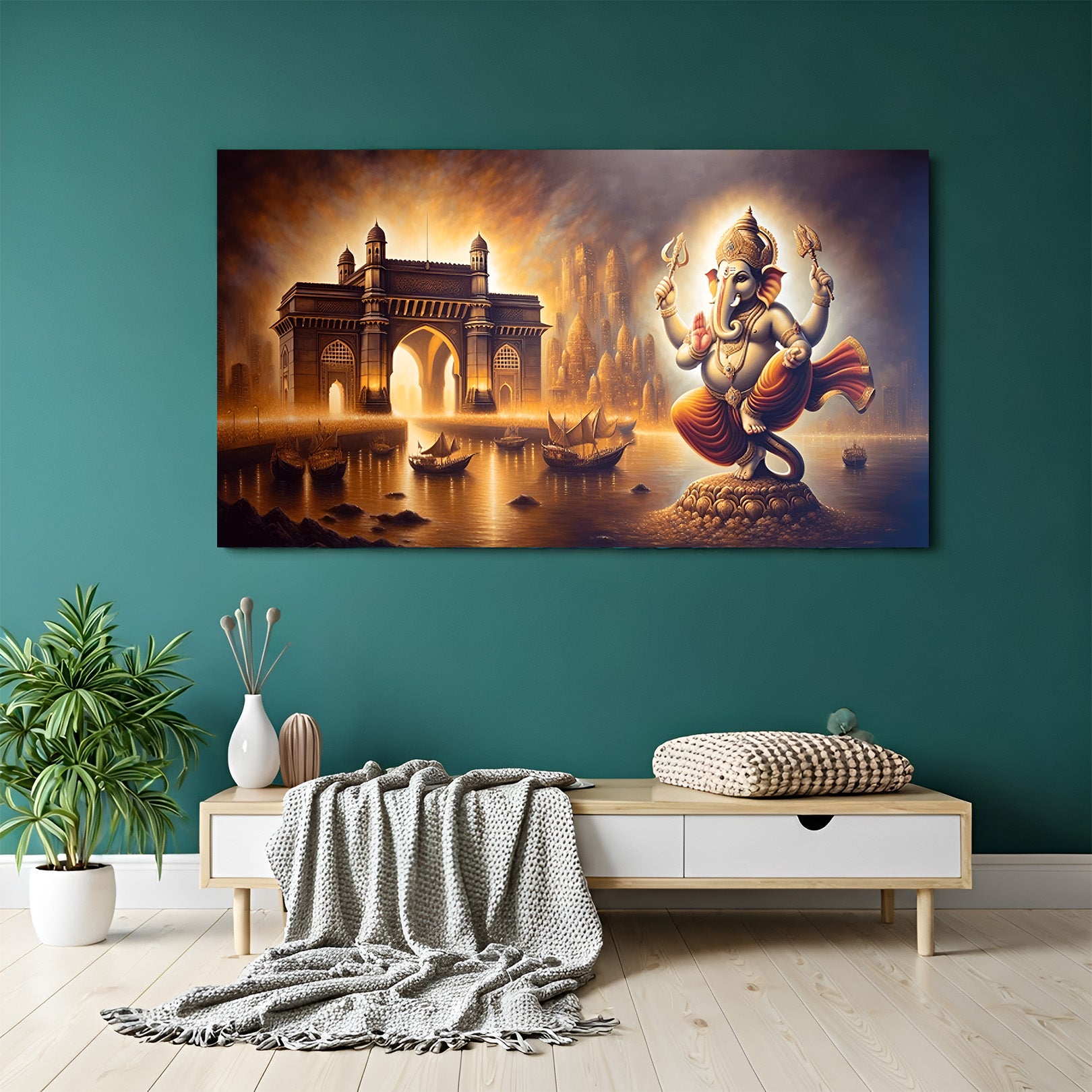 Ganesha Vastu Canvas Painting