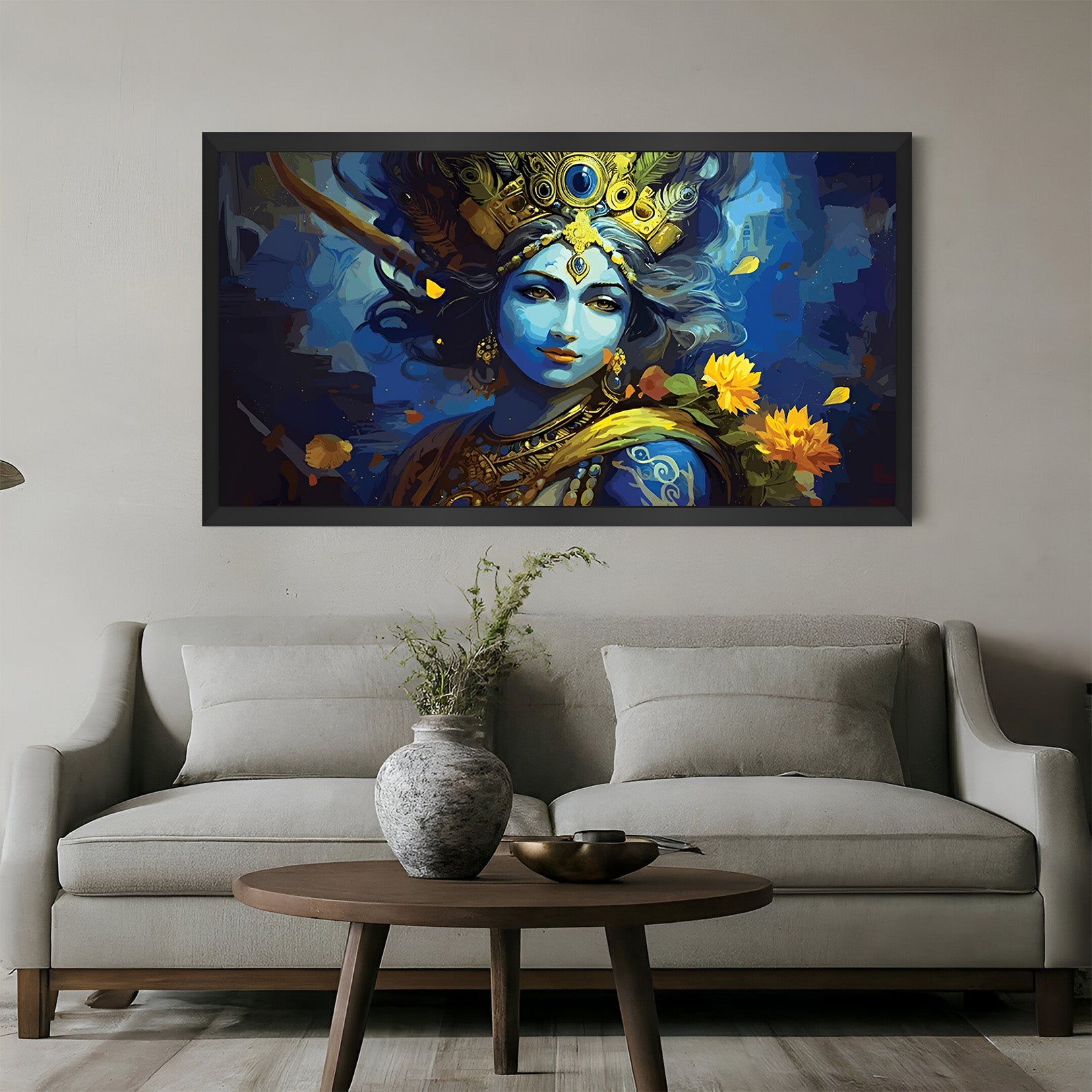 Krishna Vastu Canvas Painting