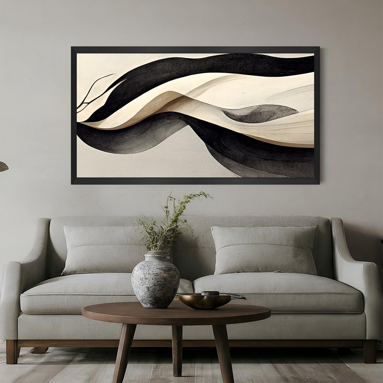 Shape & Form: Stunning Abstract Wall Art for a Creative Touch - (ABSSH - 145)