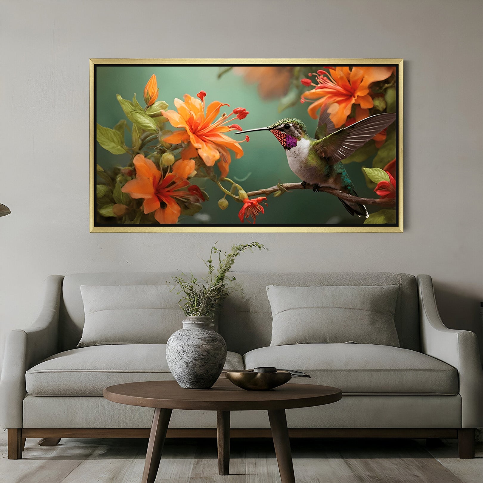 Nature’s Canvas: Elegant Floral Wall Art for Modern Homes - (FLOSH - 129)