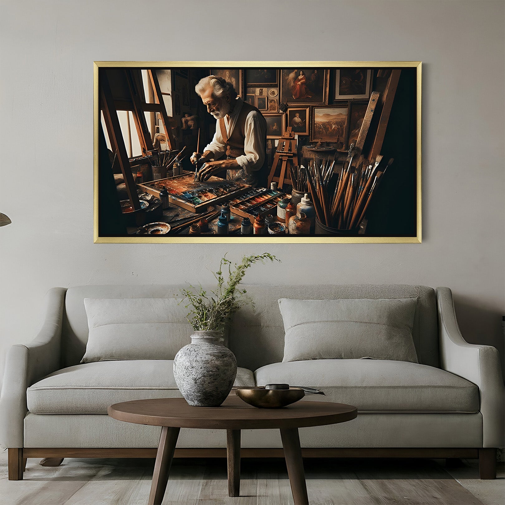 Timeless Trends: Sleek and Stylish Modern Art for Every Wall - (MODSH - 160)