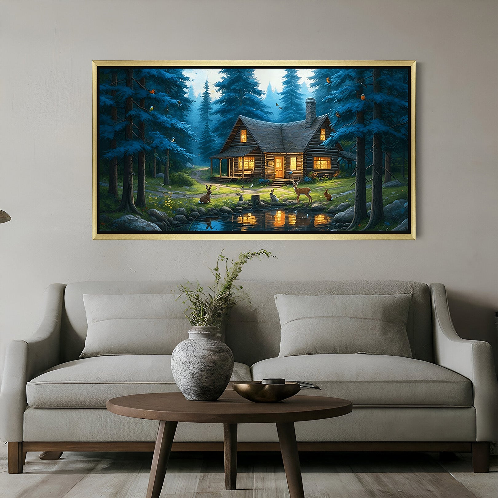 Escape to Paradise: Scenic Wall Art for Calming Interiors - (SCESH - 132)