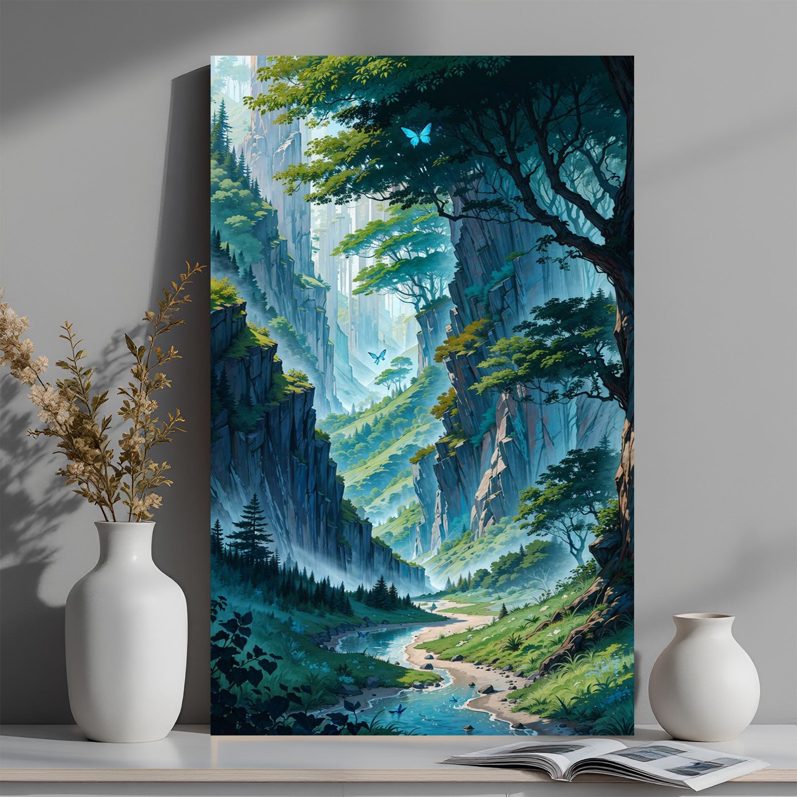 Forest Canvas Wall Painting