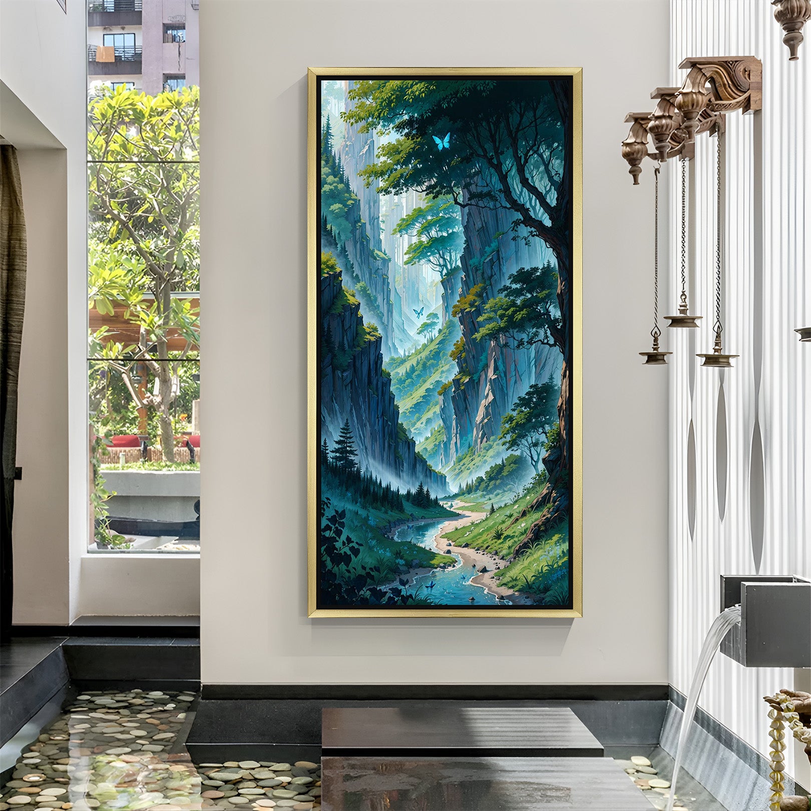 Forest Canvas Wall Painting