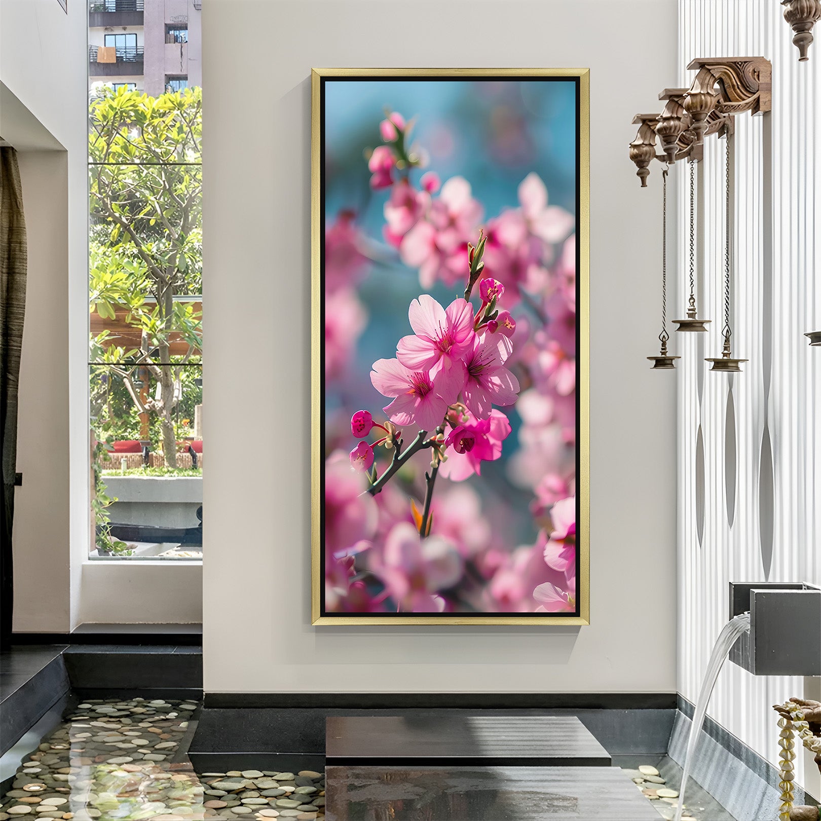 Petal Perfection: Stunning Flower Art for Contemporary Living - (FLO - 113)