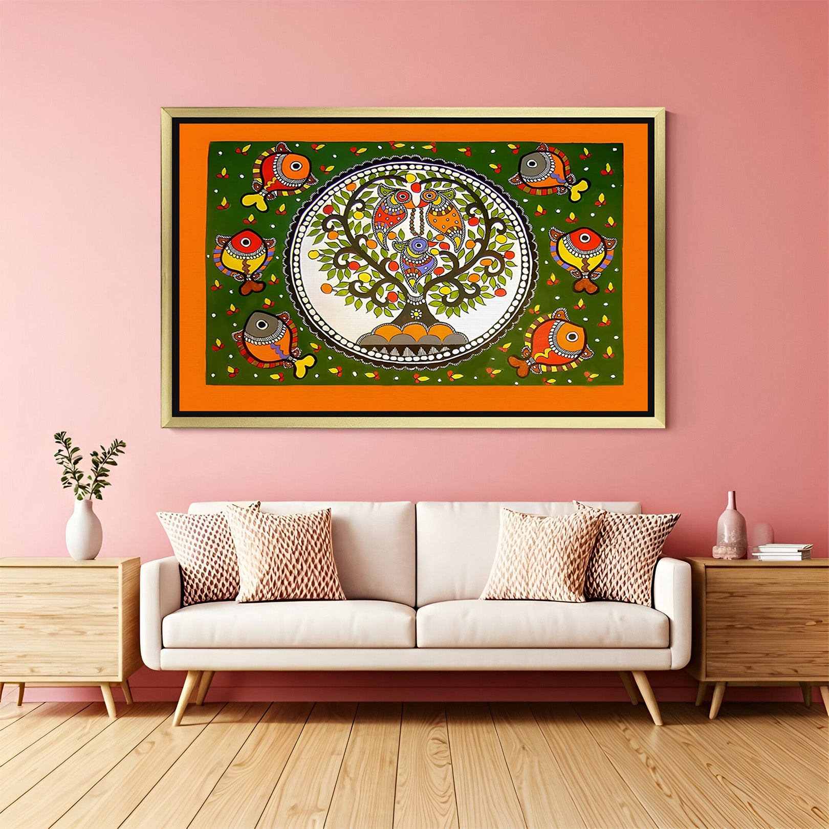 Framed Ethnic Art Prints: The Spirit of Heritage (ETH - 108)