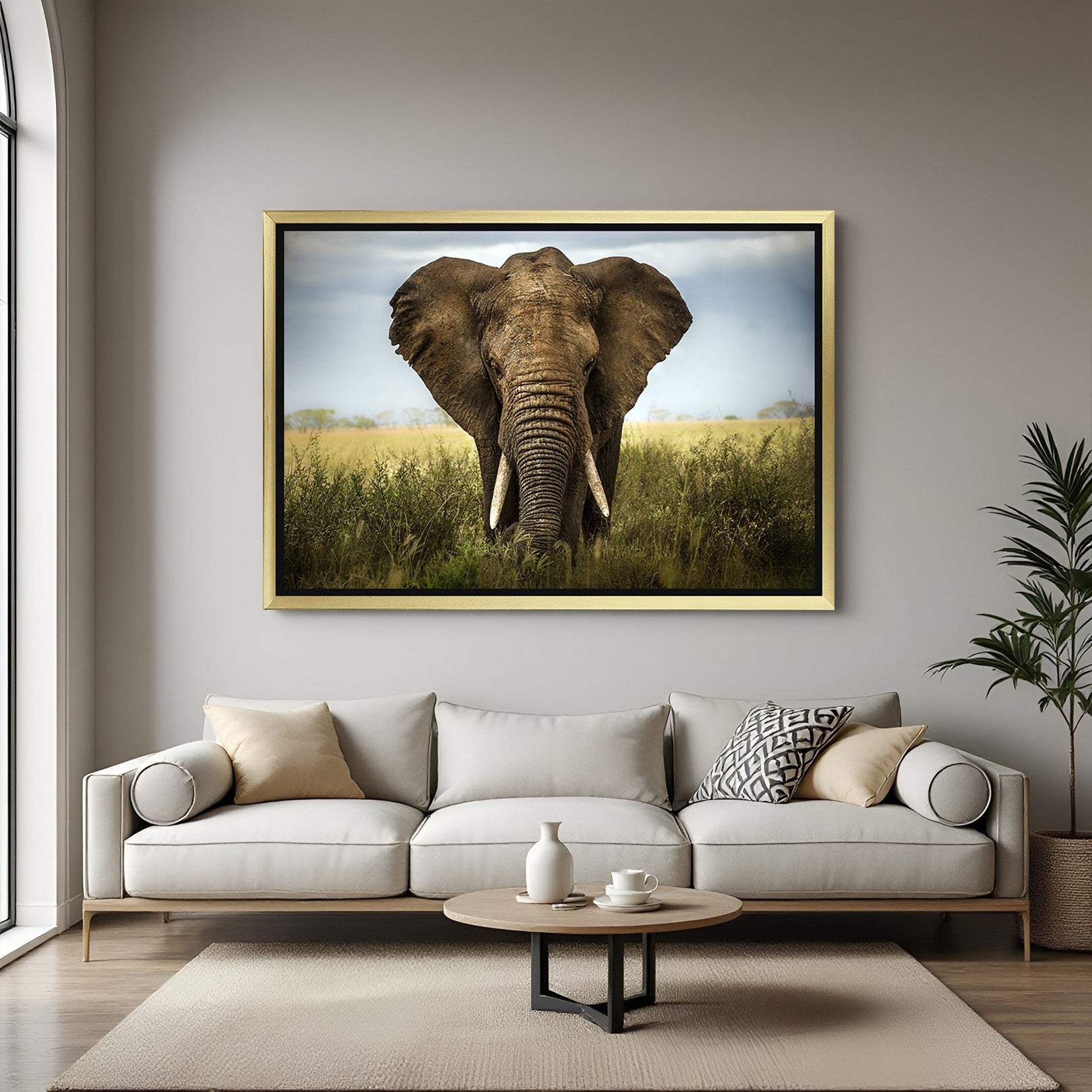 Modern Animal Paintings: Nature’s Beauty on Canvas (ANM - 152)