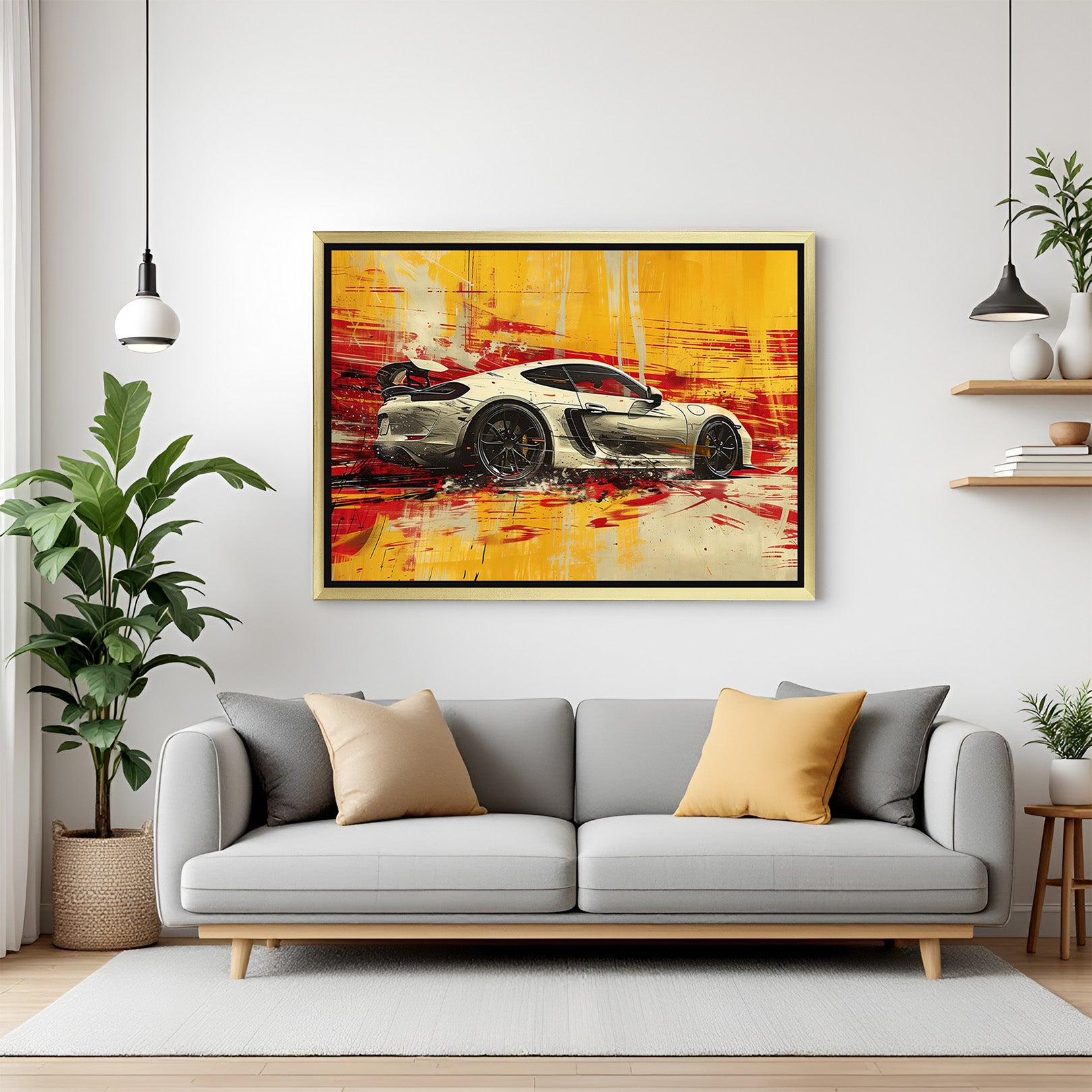 Luxury Car Canvas Prints: Elegance on Wheels (CAR - 103)