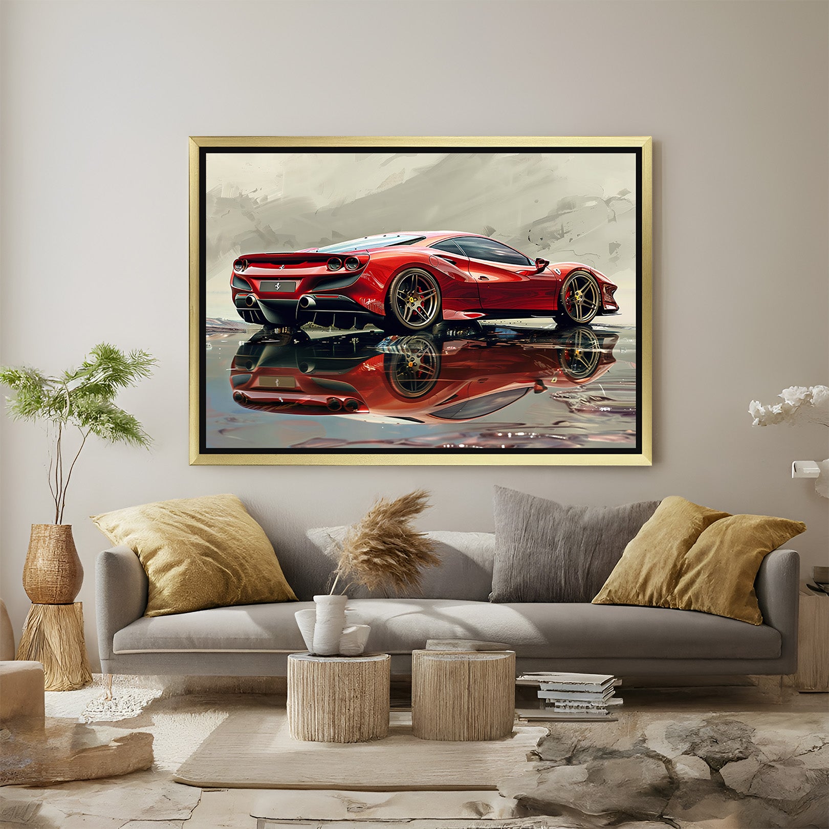 Classic Wheels: Timeless Car Artwork for Bold Interiors - (CAR - 102)