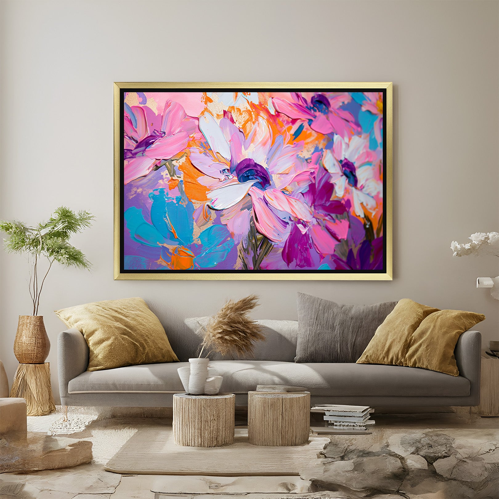 Shape & Form: Stunning Abstract Wall Art for a Creative Touch - (ABS - 106)