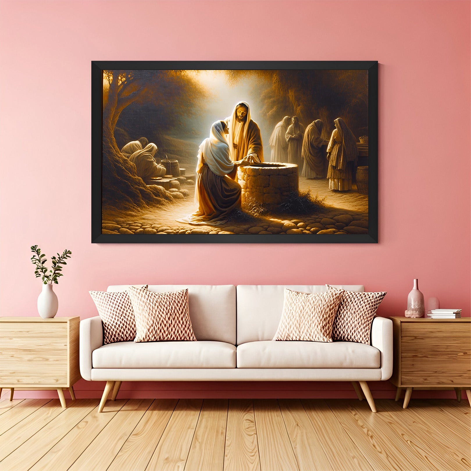 Jesus Vastu Canvas Painting 