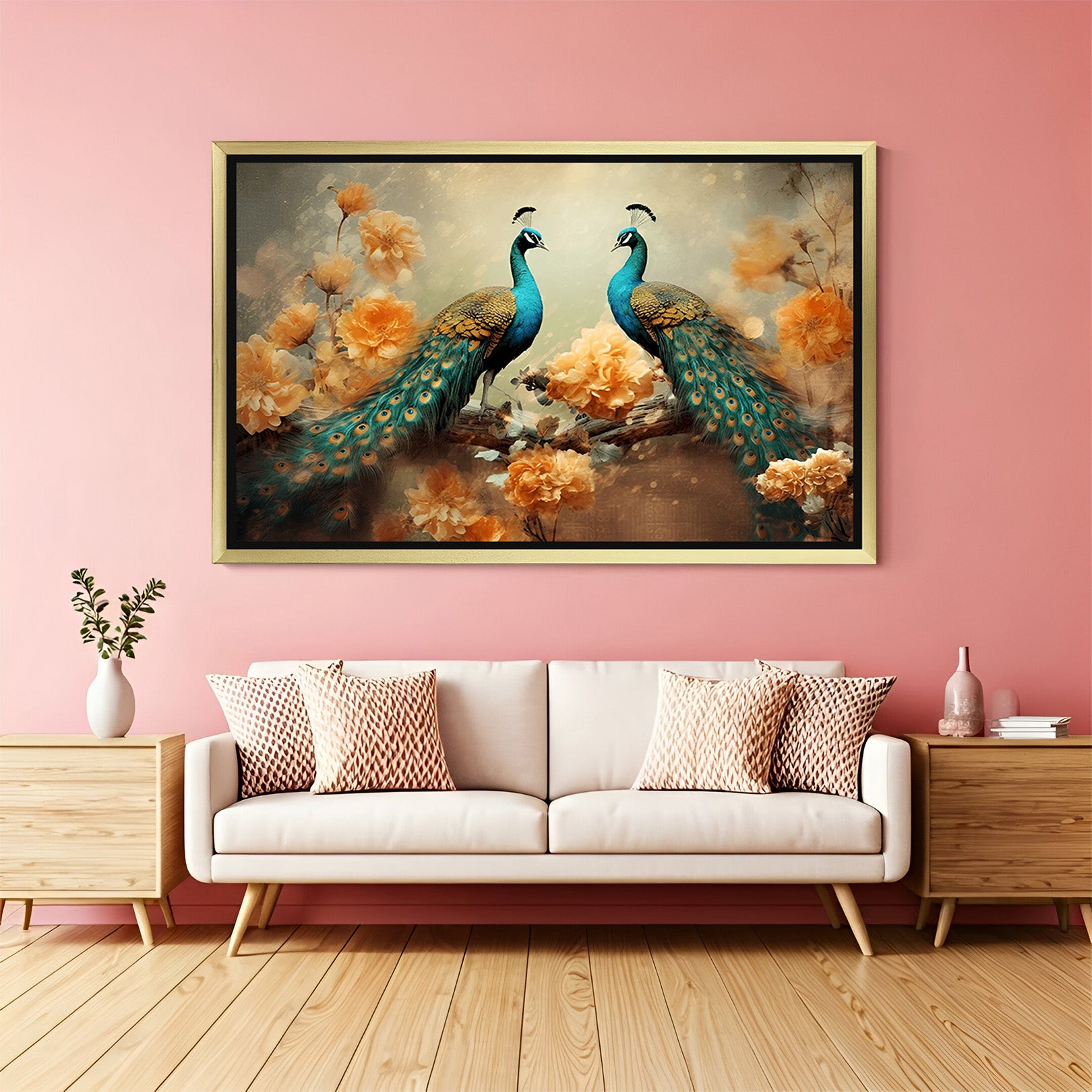 Peacock Vastu Wall Art