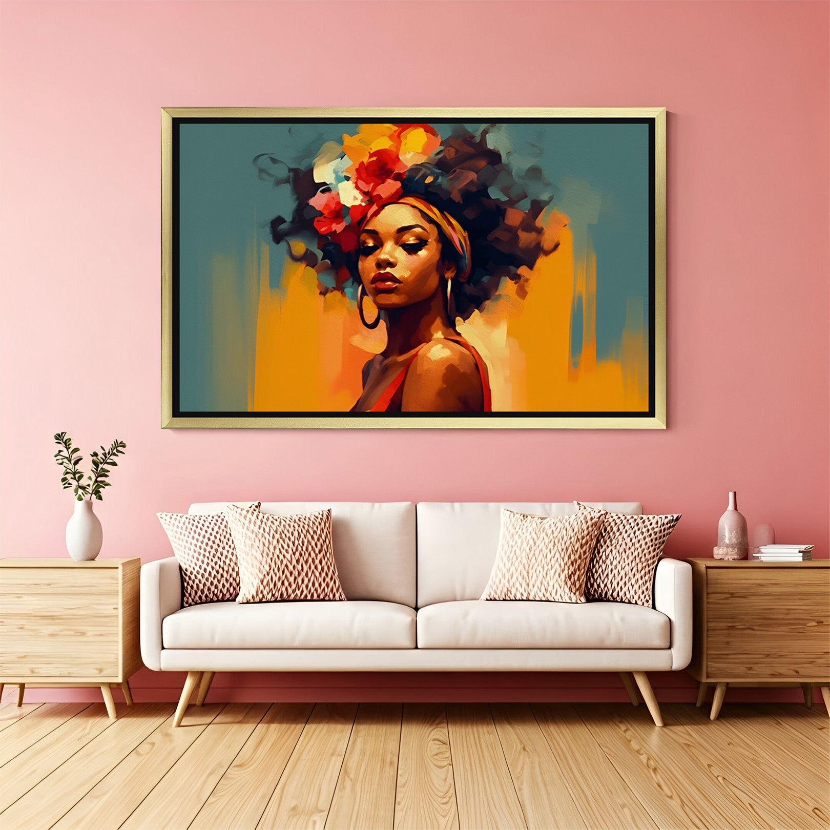 Roots of Africa: Cultural Wall Art for Timeless Décor - (AFRSH - 114)