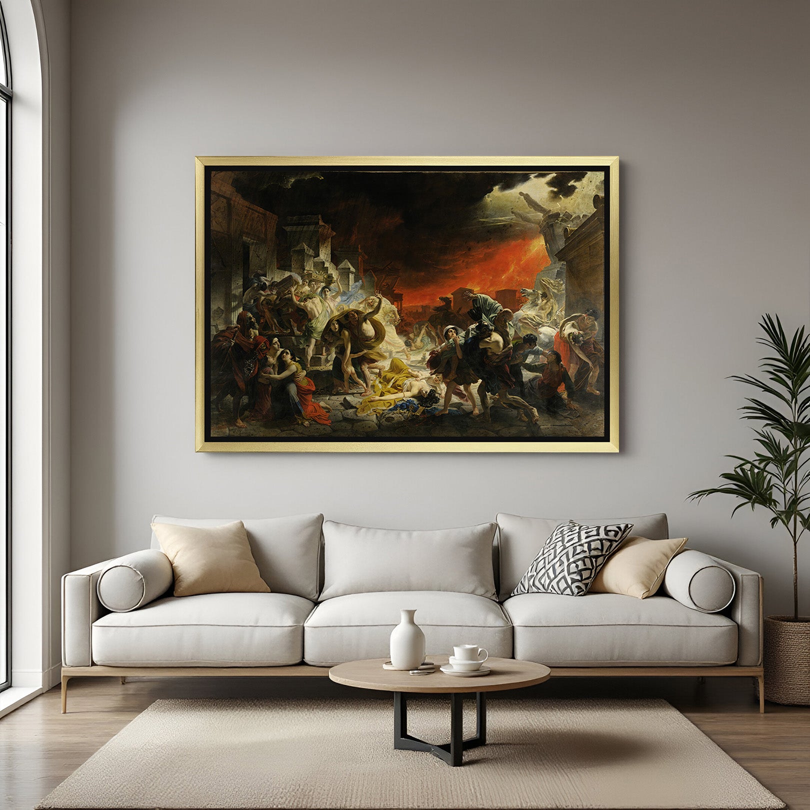 Royal Grandeur: Exquisite Baroque Artwork for Sophisticated Décor - (BAR - 108)