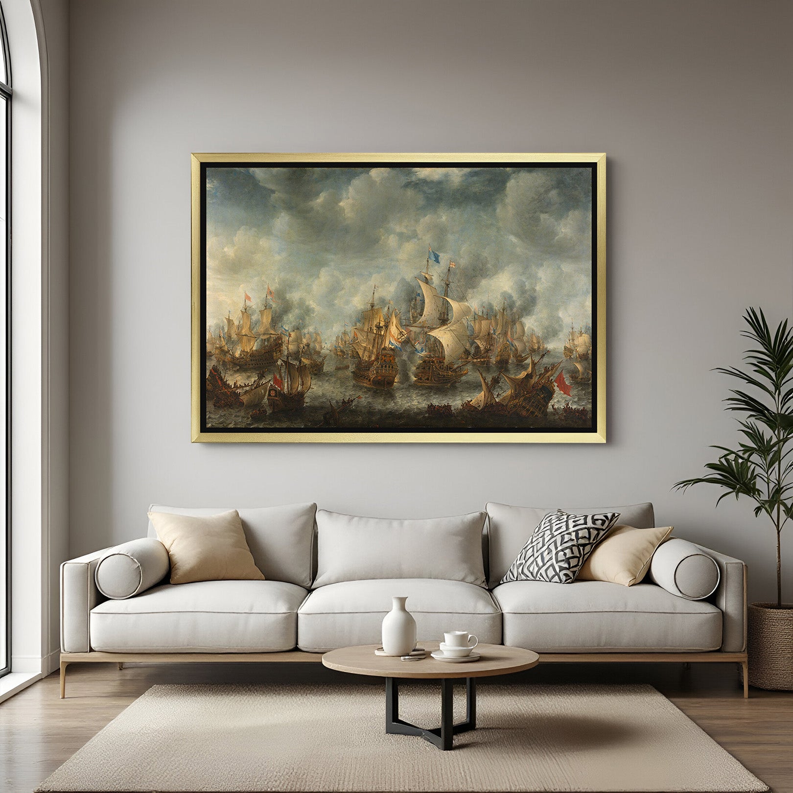 Classic Baroque: Lavish Canvas Art to Elevate Your Walls - (BAR - 120)