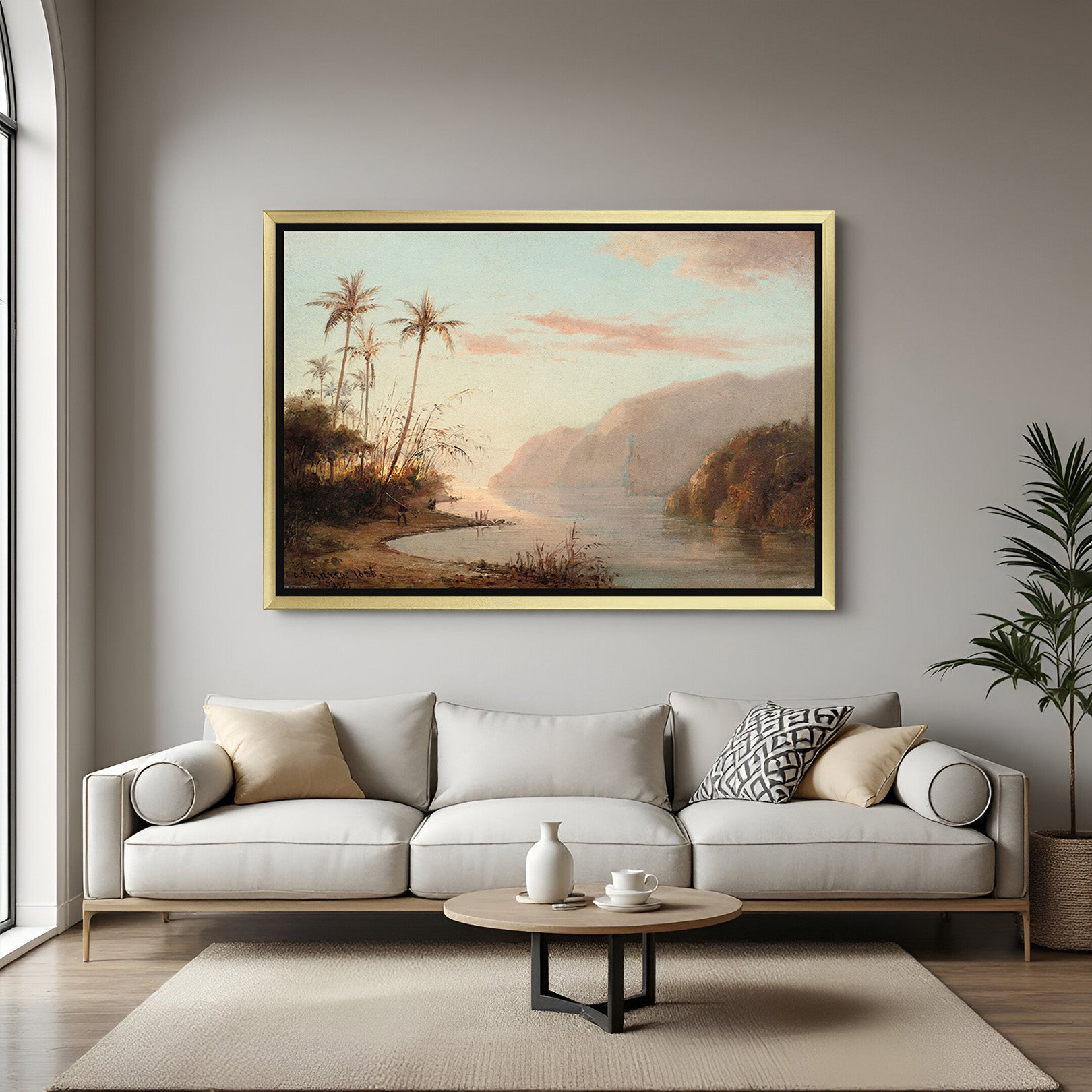 Ethereal Beauty: Golden Age Vista Swallowed to Transform Your Walls - (GOL - 102)