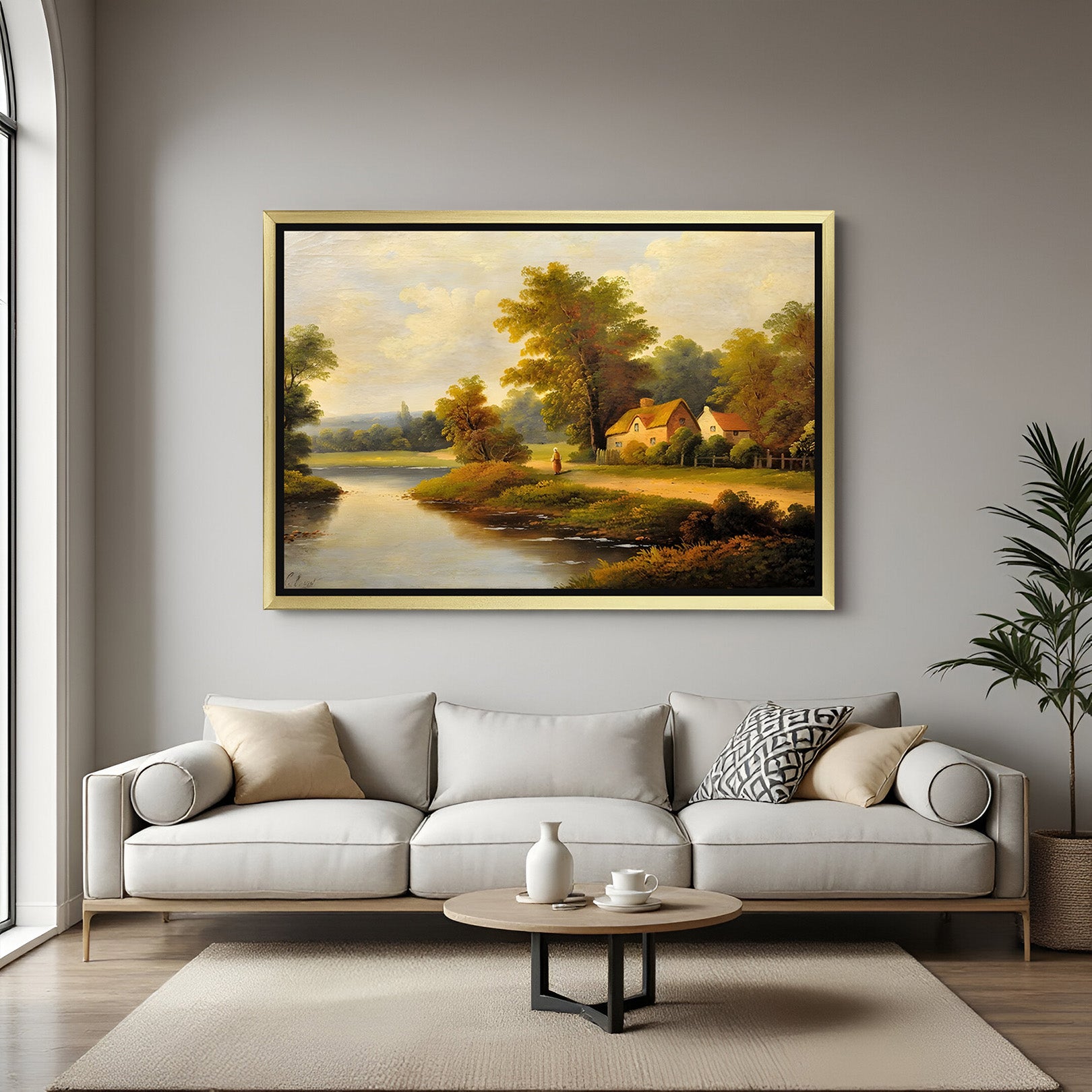 Vista of Glory: Majestic Golden Age Art for Refined Spaces - (GOL - 119)