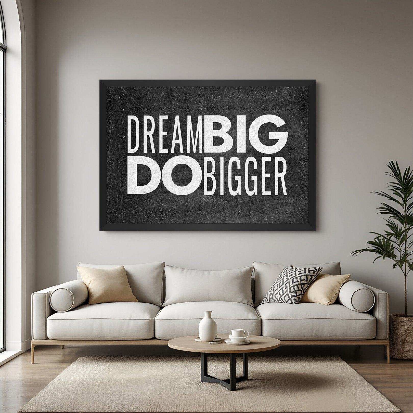 Rise & Grind: Motivational Canvas Wall Art