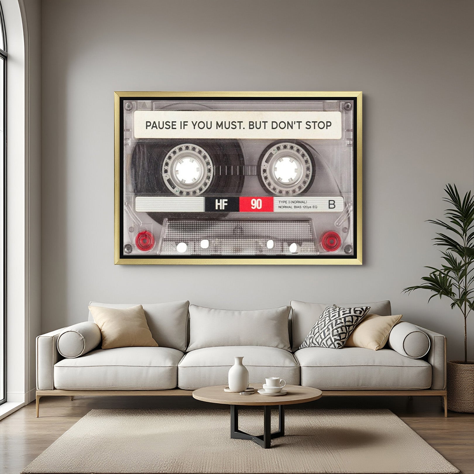 Pause If You Must Motivation Wall Art For Home And Offices decor