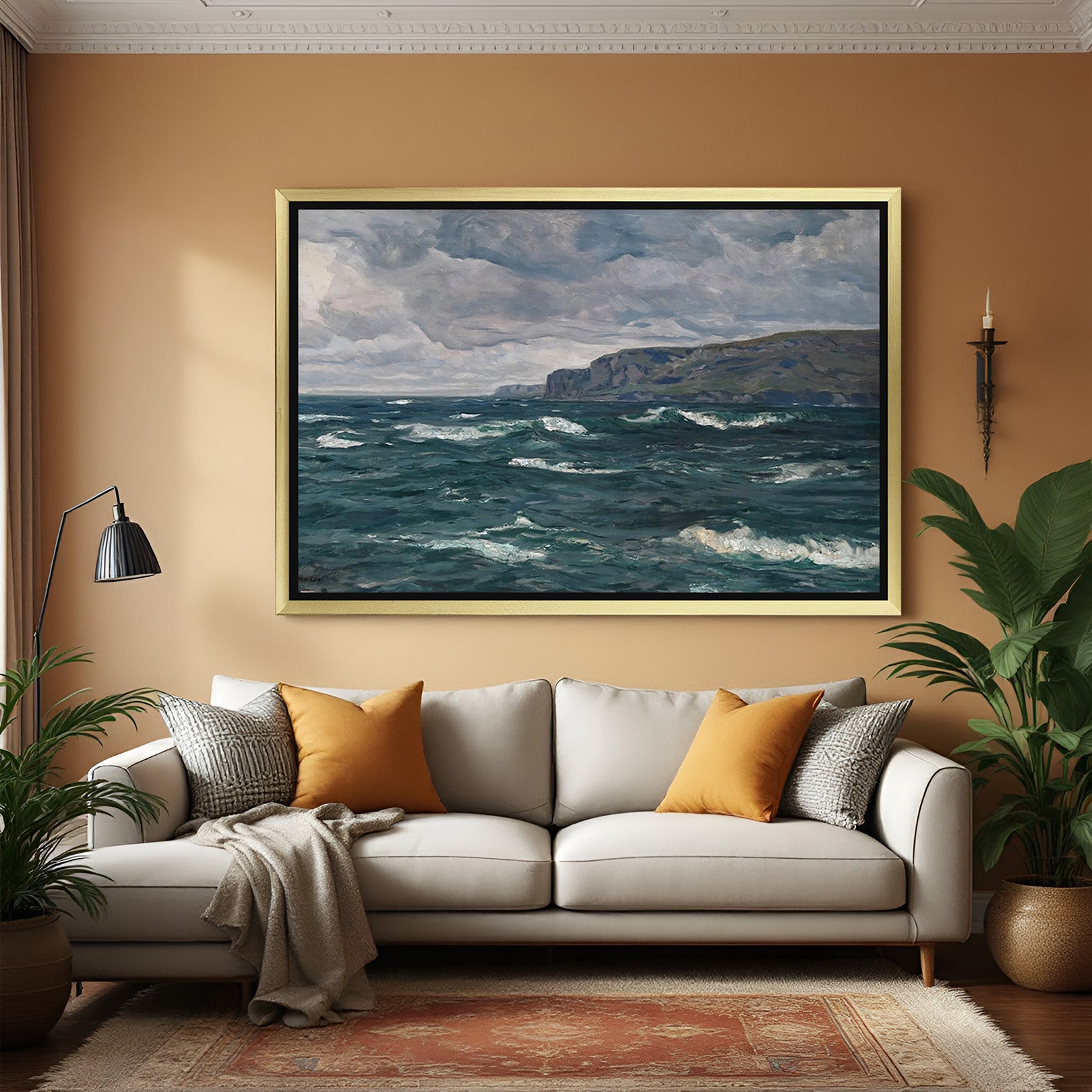 Ethereal Beauty: Golden Age Vista Swallowed to Transform Your Walls - (GOL - 122)