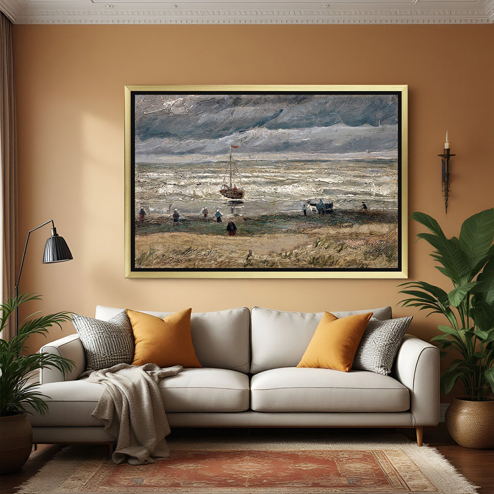 Ethereal Beauty: Golden Age Vista Swallowed to Transform Your Walls - (GOL - 132)