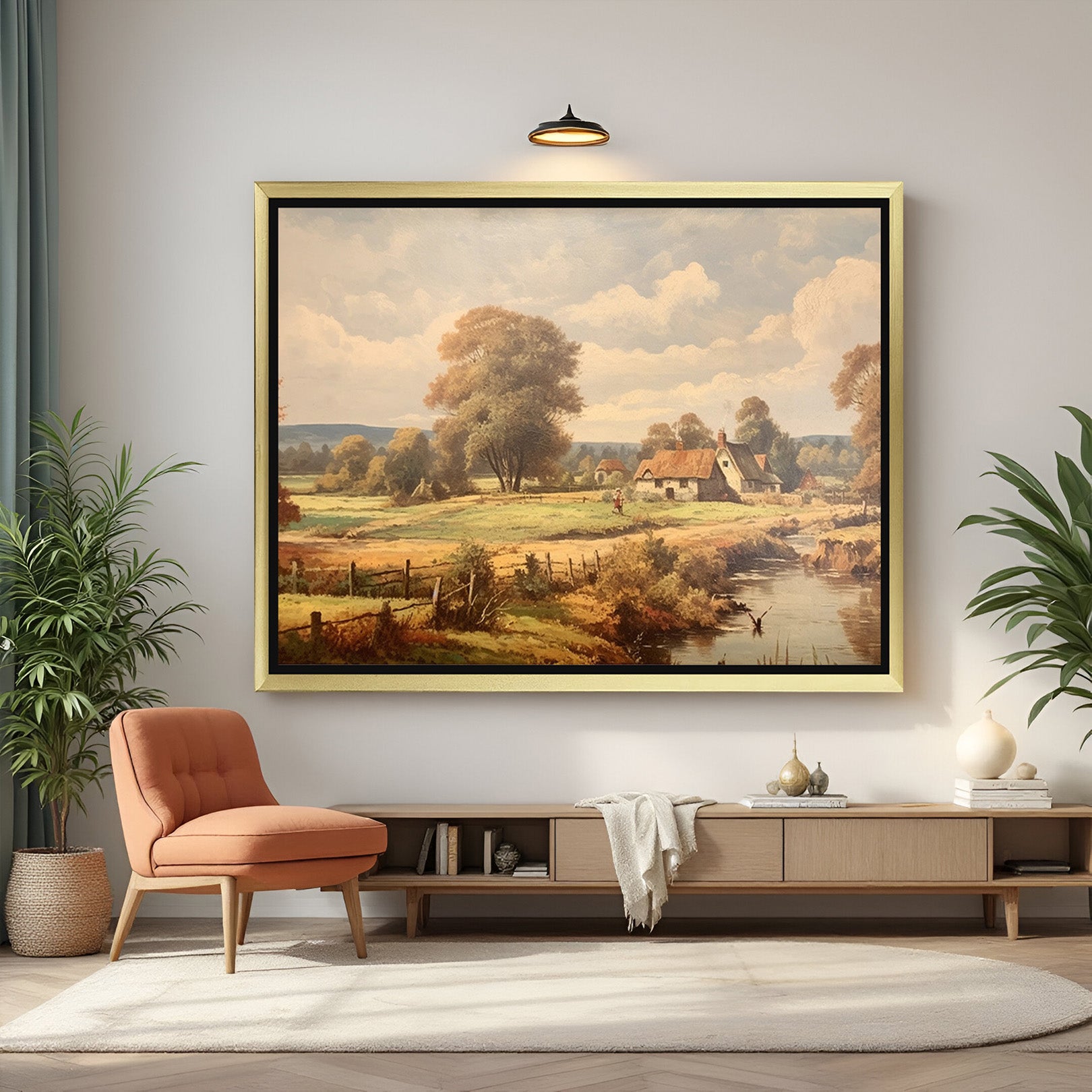 Vista of Glory: Majestic Golden Age Art for Refined Spaces - (GOL - 129)