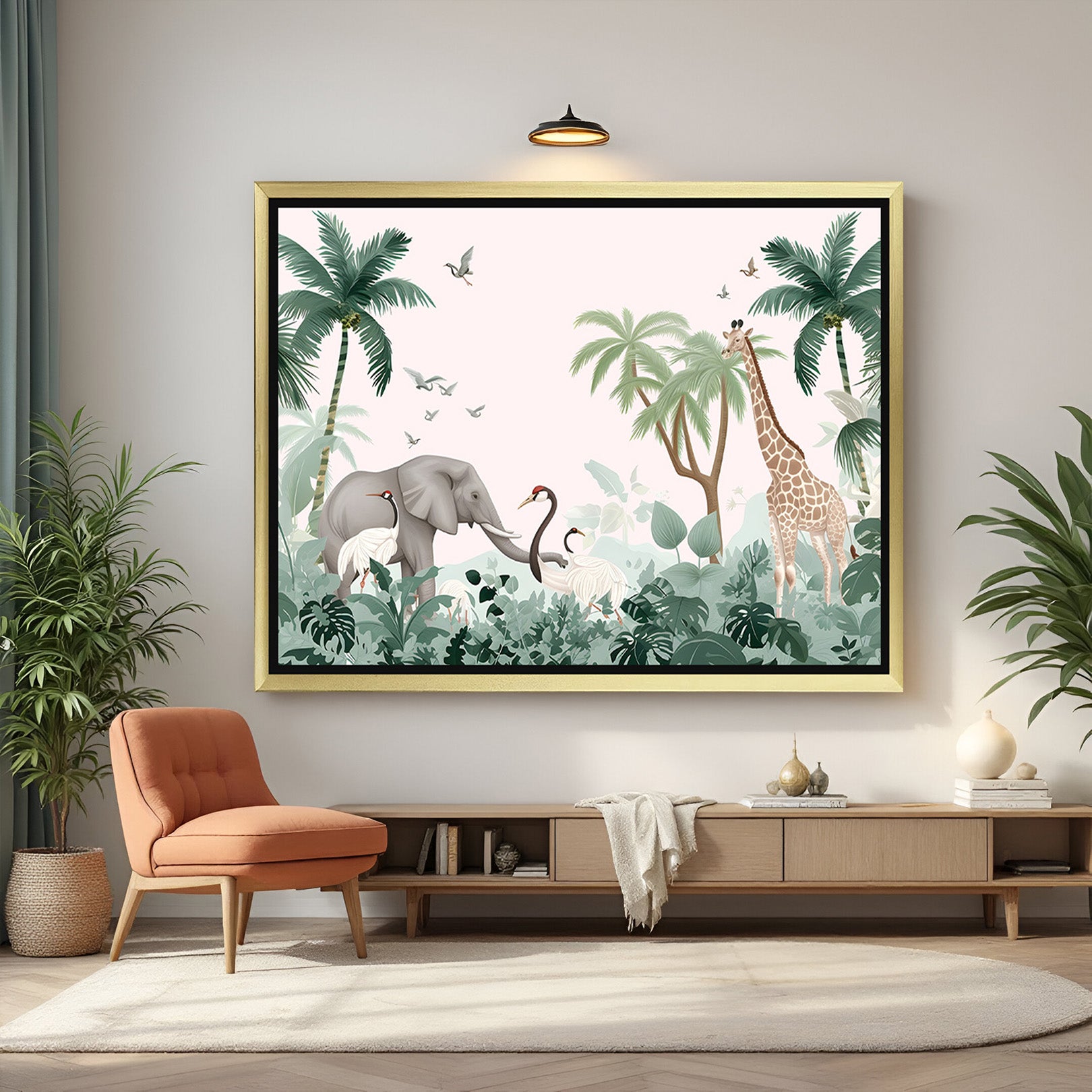 Into the Wild: Elegant Animal Art for Bold Interiors - (ANI - 103)