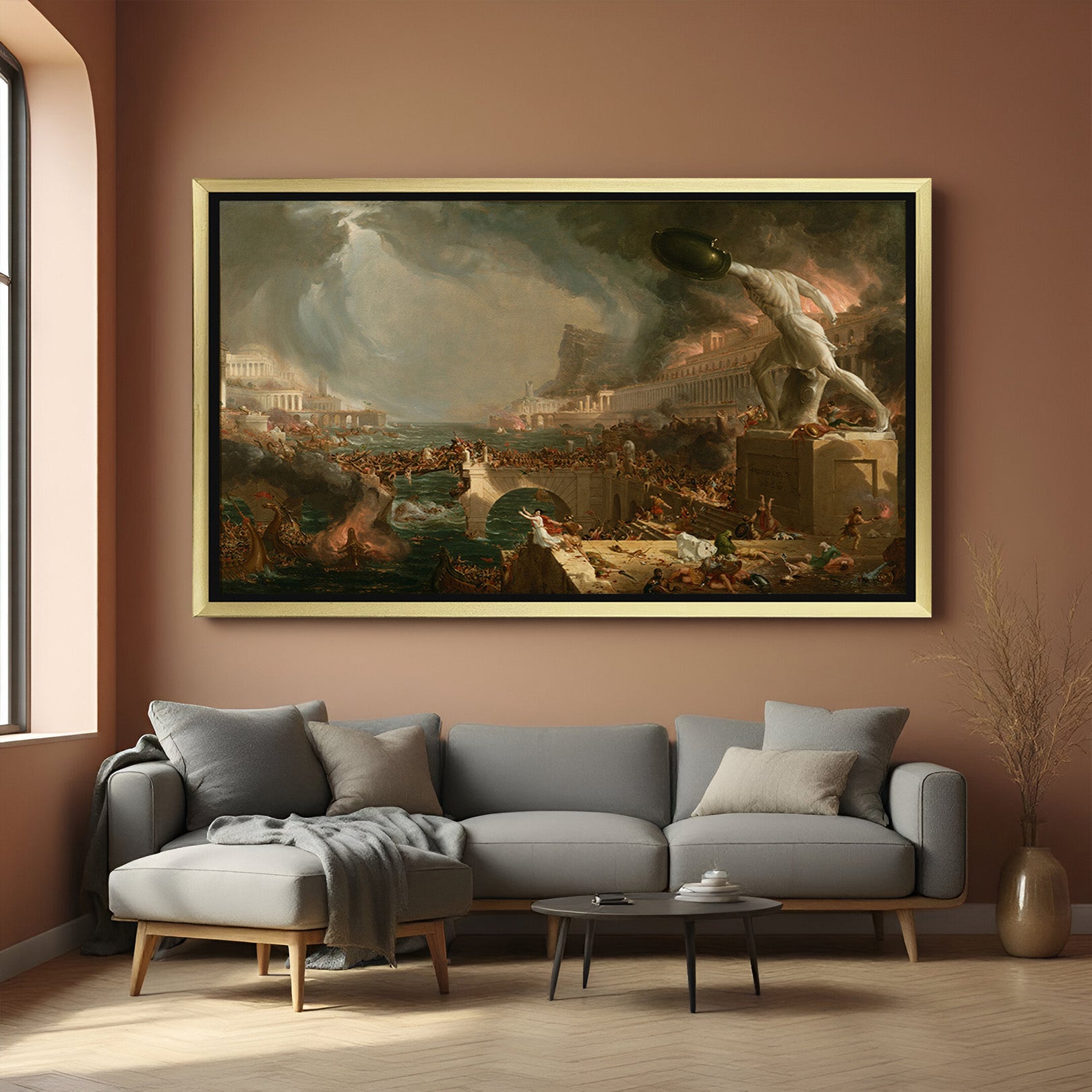 Classic Baroque: Lavish Canvas Art to Elevate Your Walls - (BAR - 110)