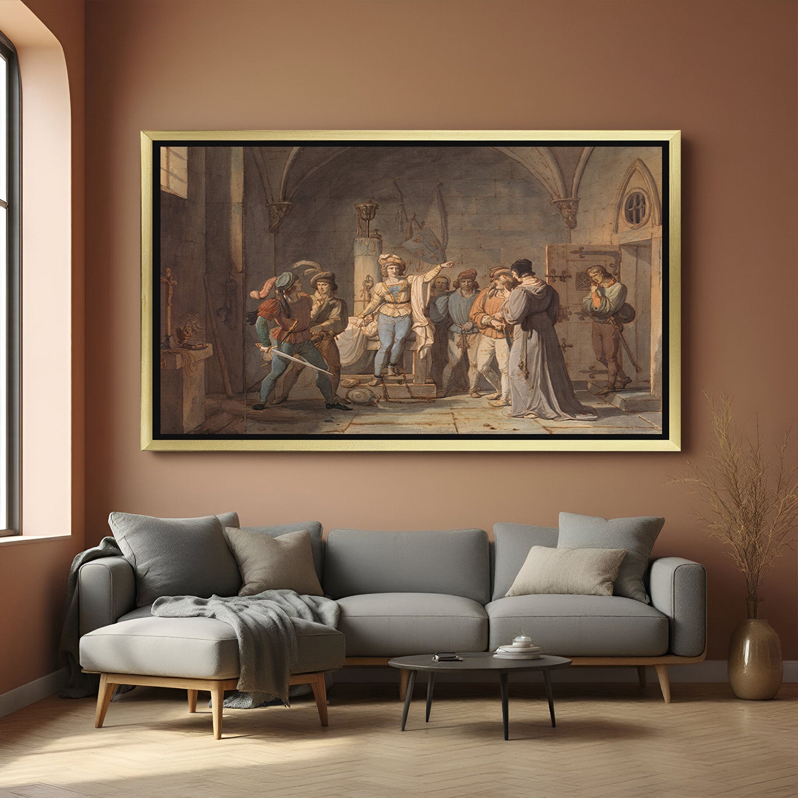 The Art of Elegance: Stunning Baroque Wall Decor - (BAR - 119)