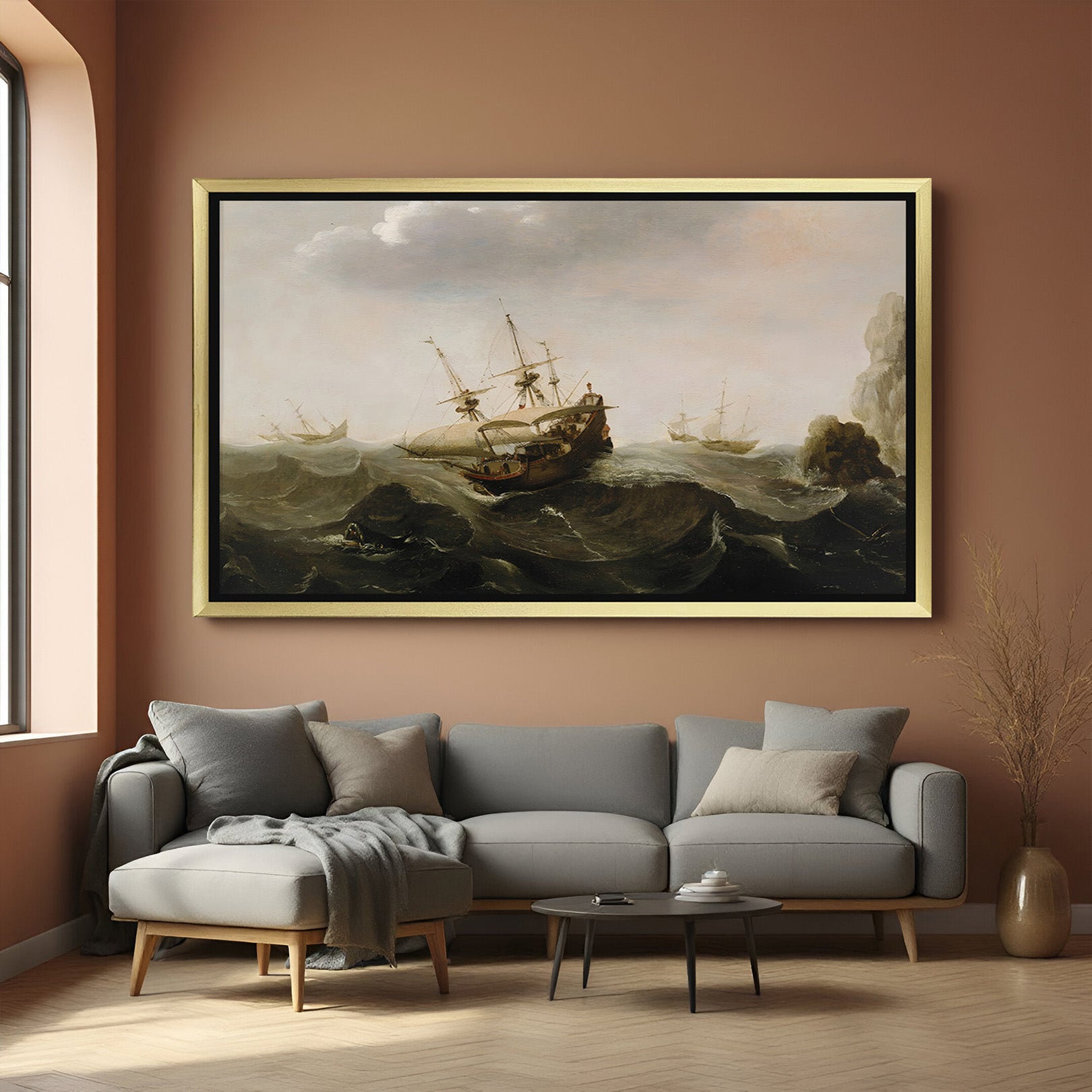 Vista of Glory: Majestic Golden Age Art for Refined Spaces - (GOL - 134)