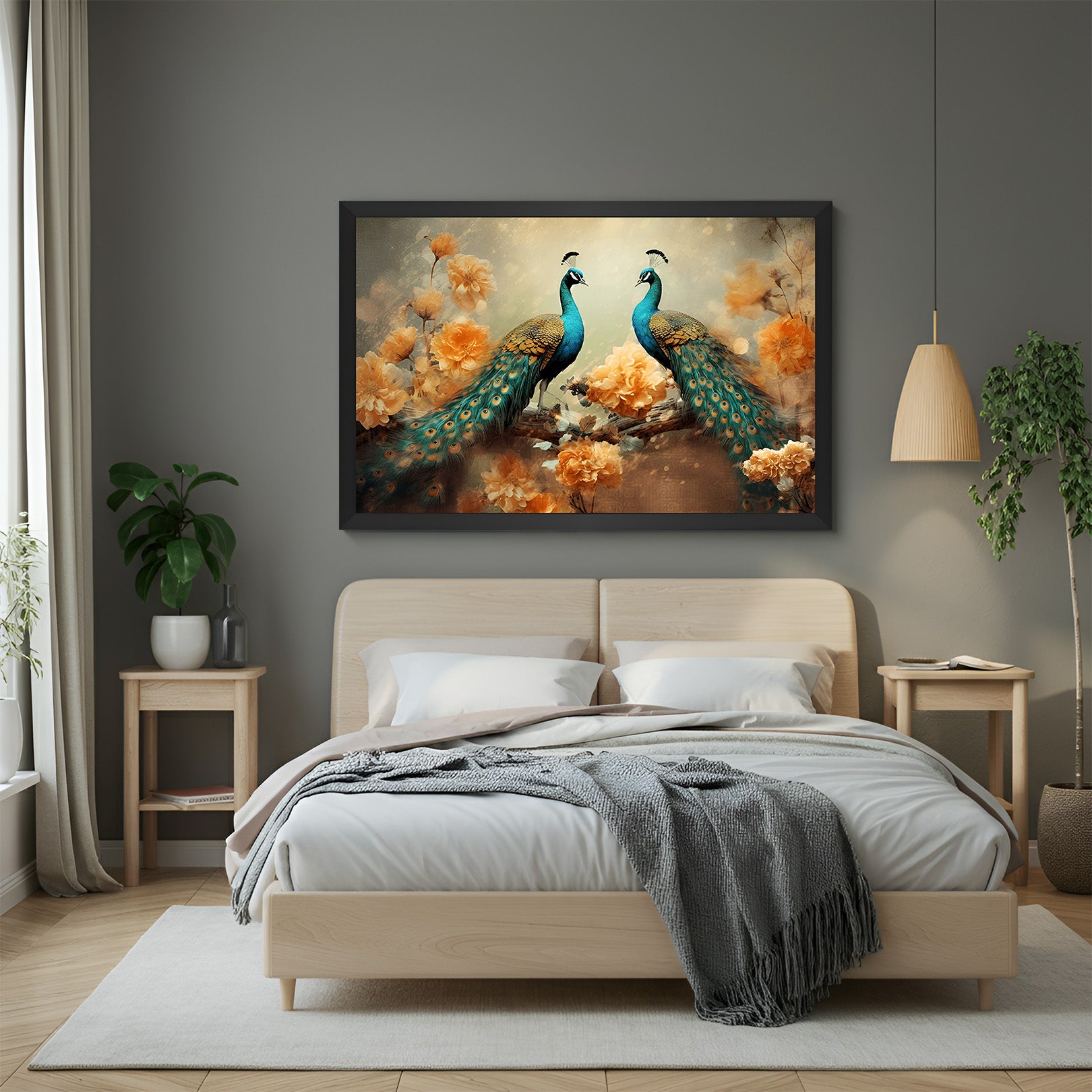 Peacock Vastu Wall Art