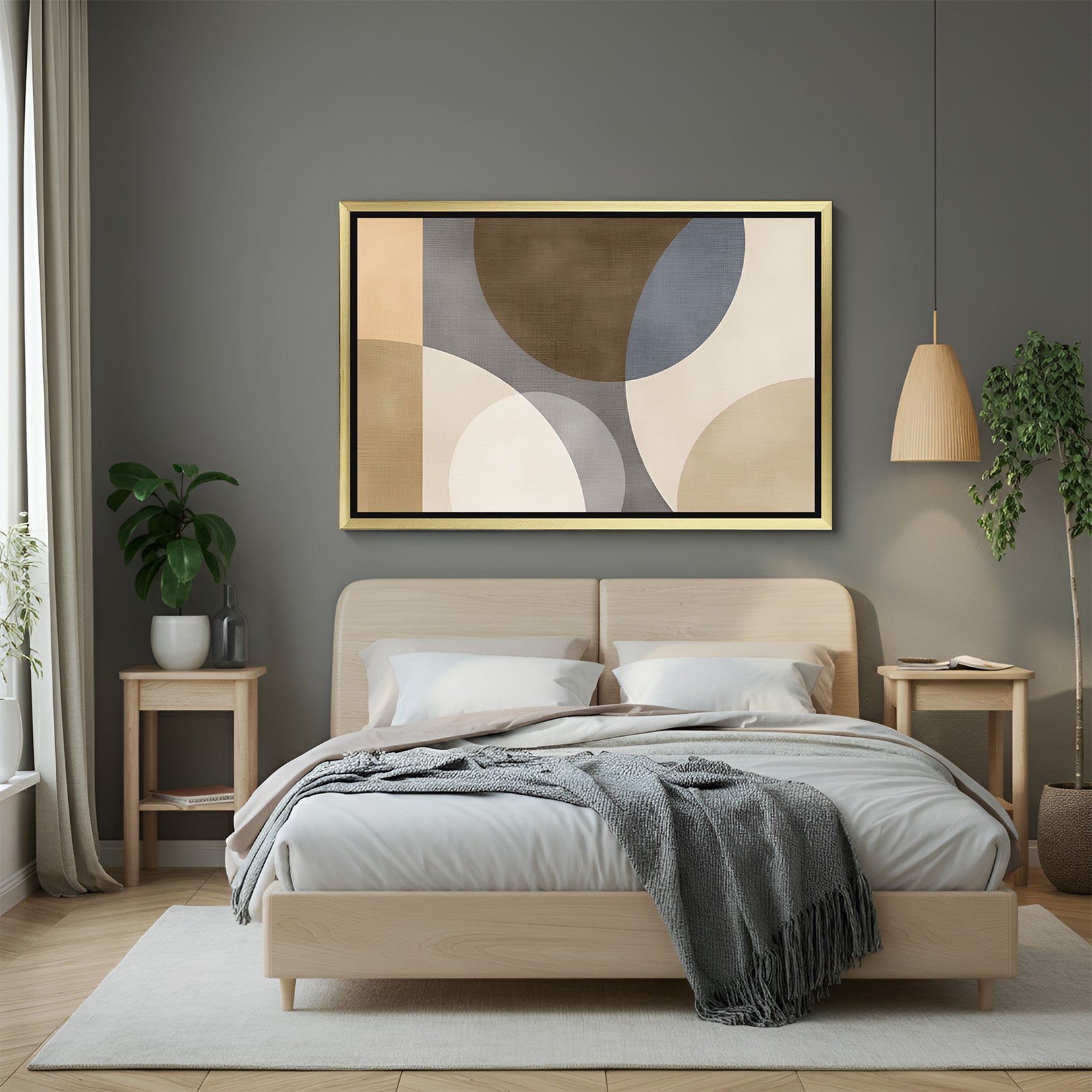 Fluid Visions: Unique Abstract Wall Art for Artistic Interiors - (ABSSH - 163)