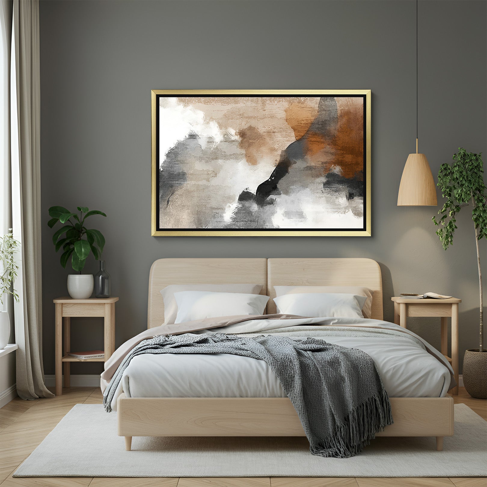 Dynamic Expressions: Bold Abstract Wall Art for Modern Spaces - (ABSSH - 161)