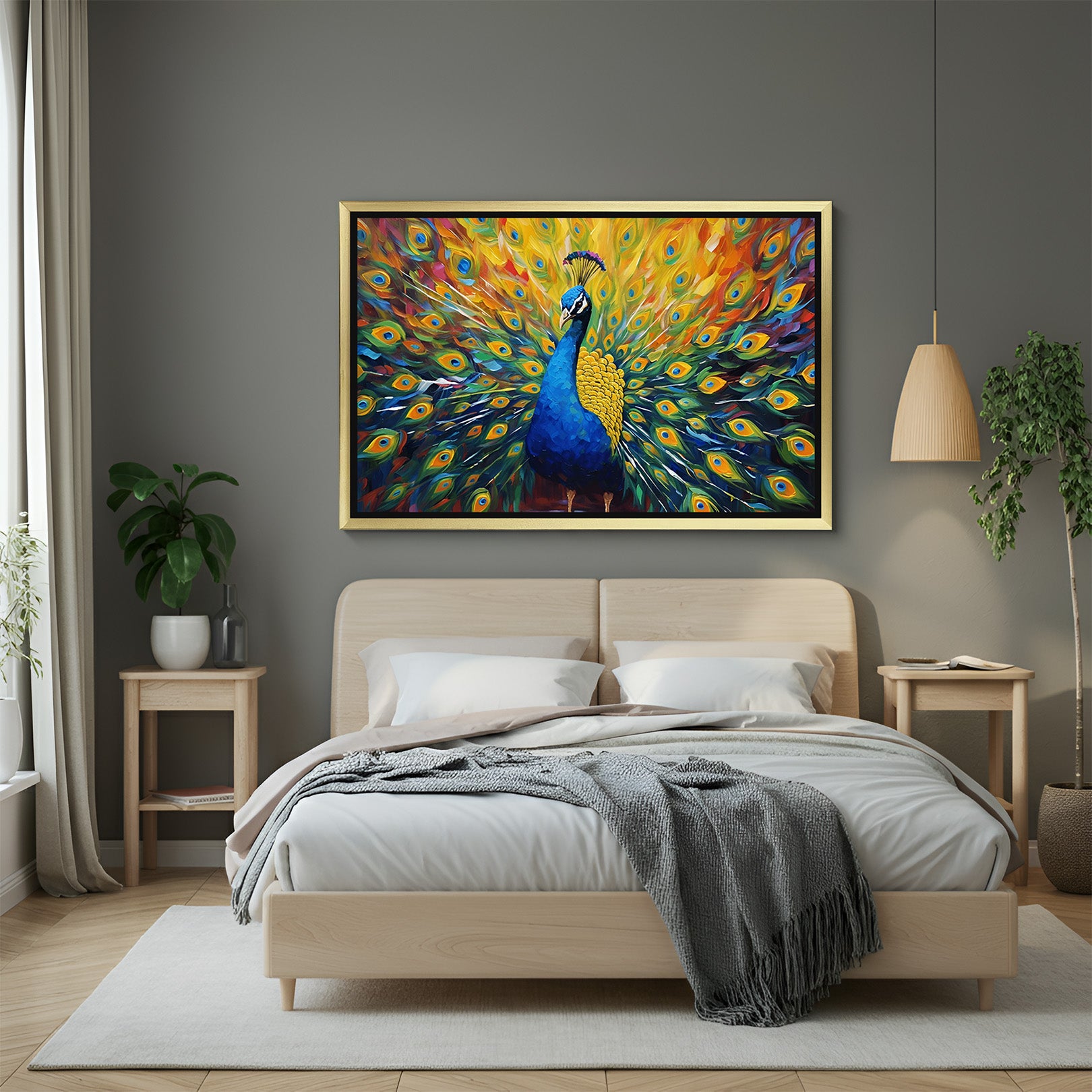 Peacock Vastu Wall Art