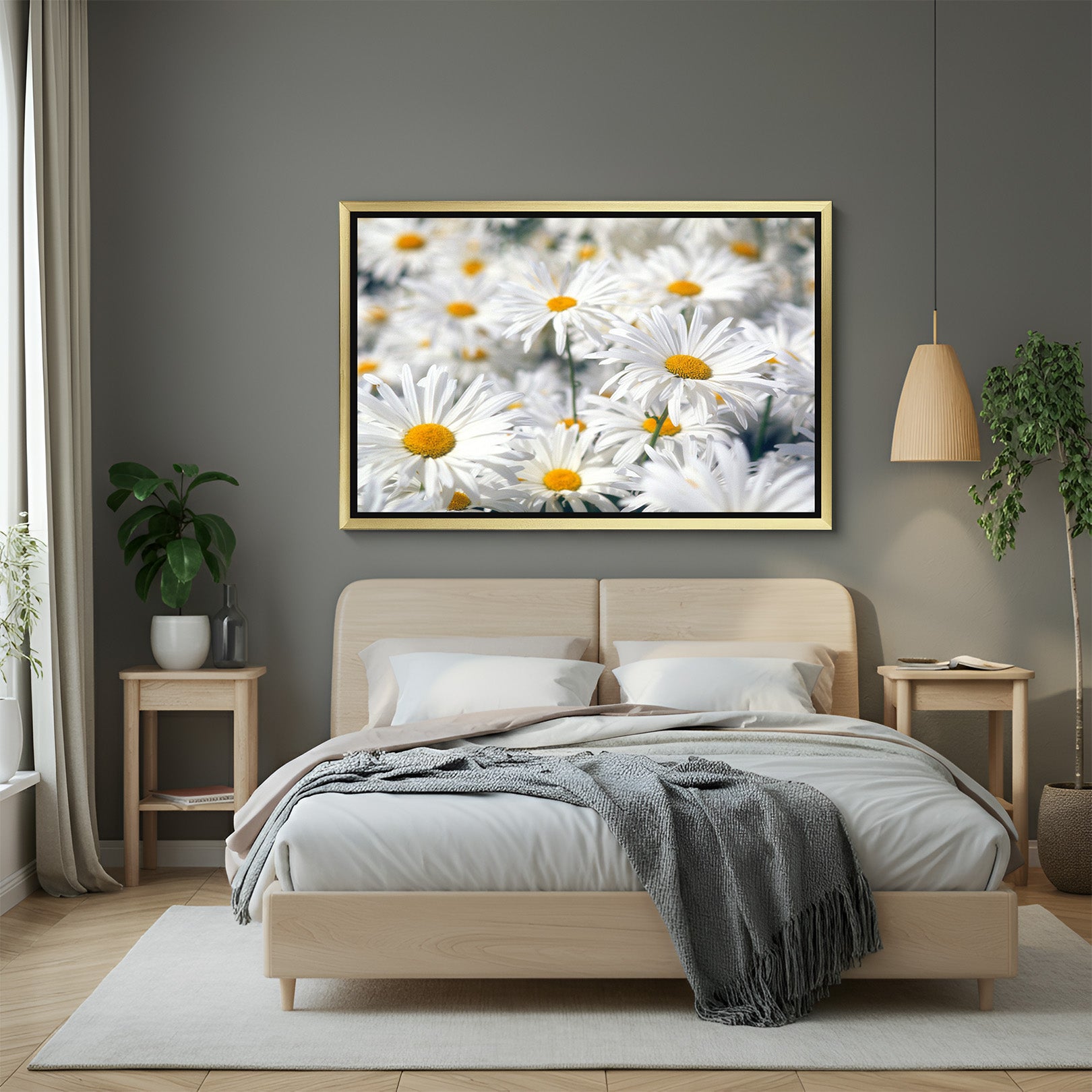 Floral Symphony: Vibrant Wall Art for Nature-Inspired Interiors - (FLO - 106)