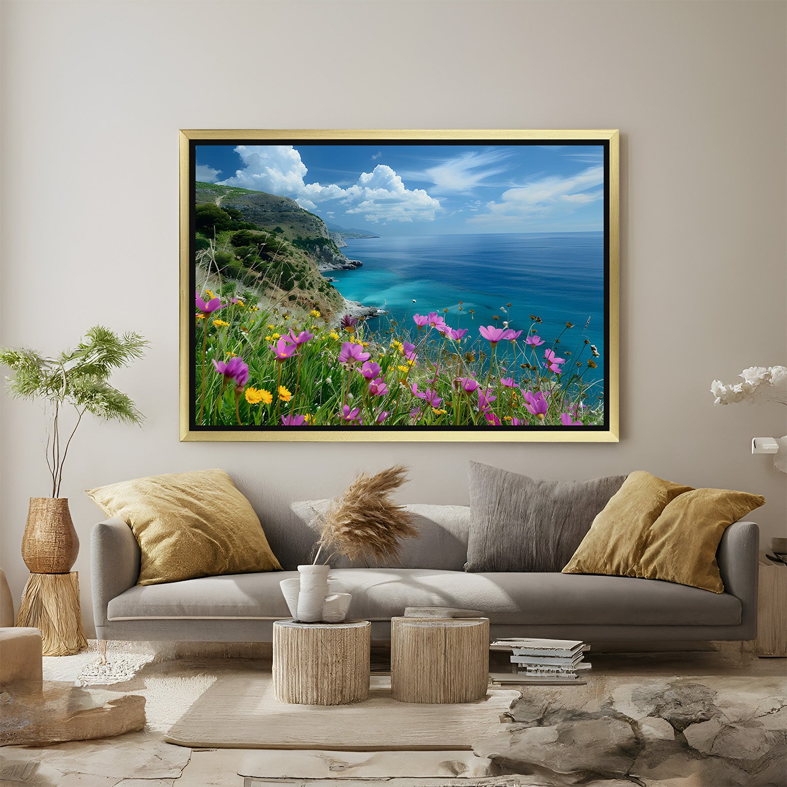 Escape to Paradise: Scenic Wall Art for Calming Interiors - (SCE - 112)