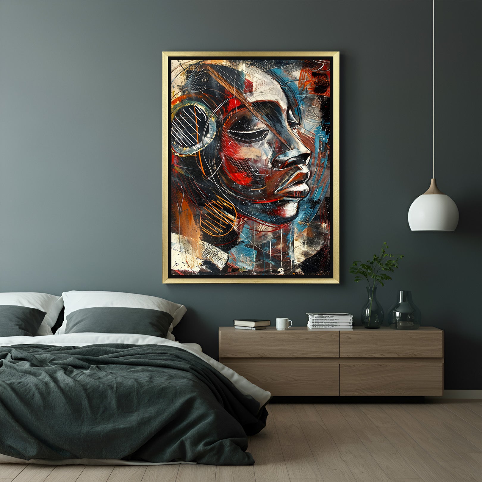 Majestic Africa: Exotic Canvas Art to Transform Your Space - (AFR - 107)