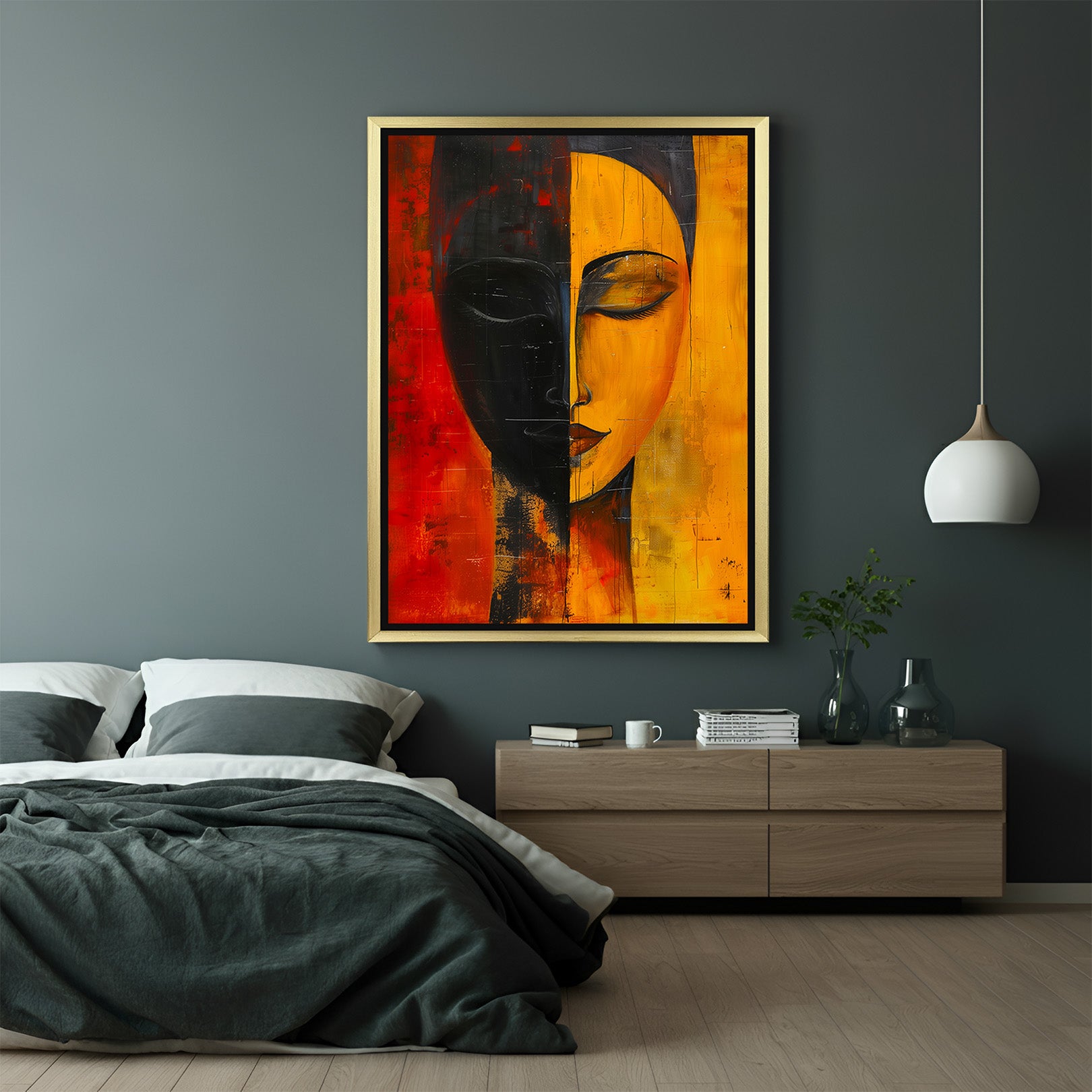 Roots of Africa: Cultural Wall Art for Timeless Décor - (AFR - 110)