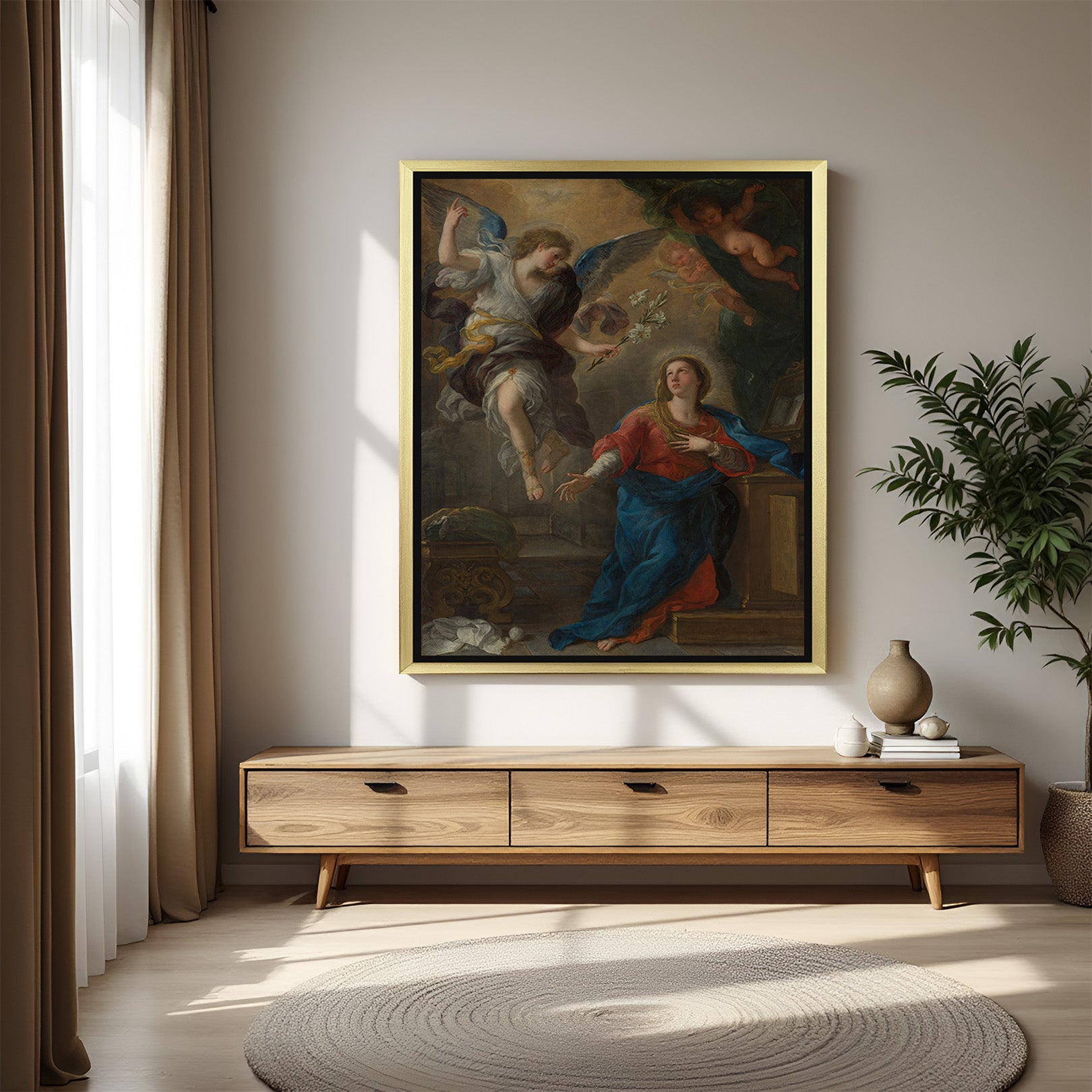 Classic Baroque: Lavish Canvas Art to Elevate Your Walls - (BAR - 125)