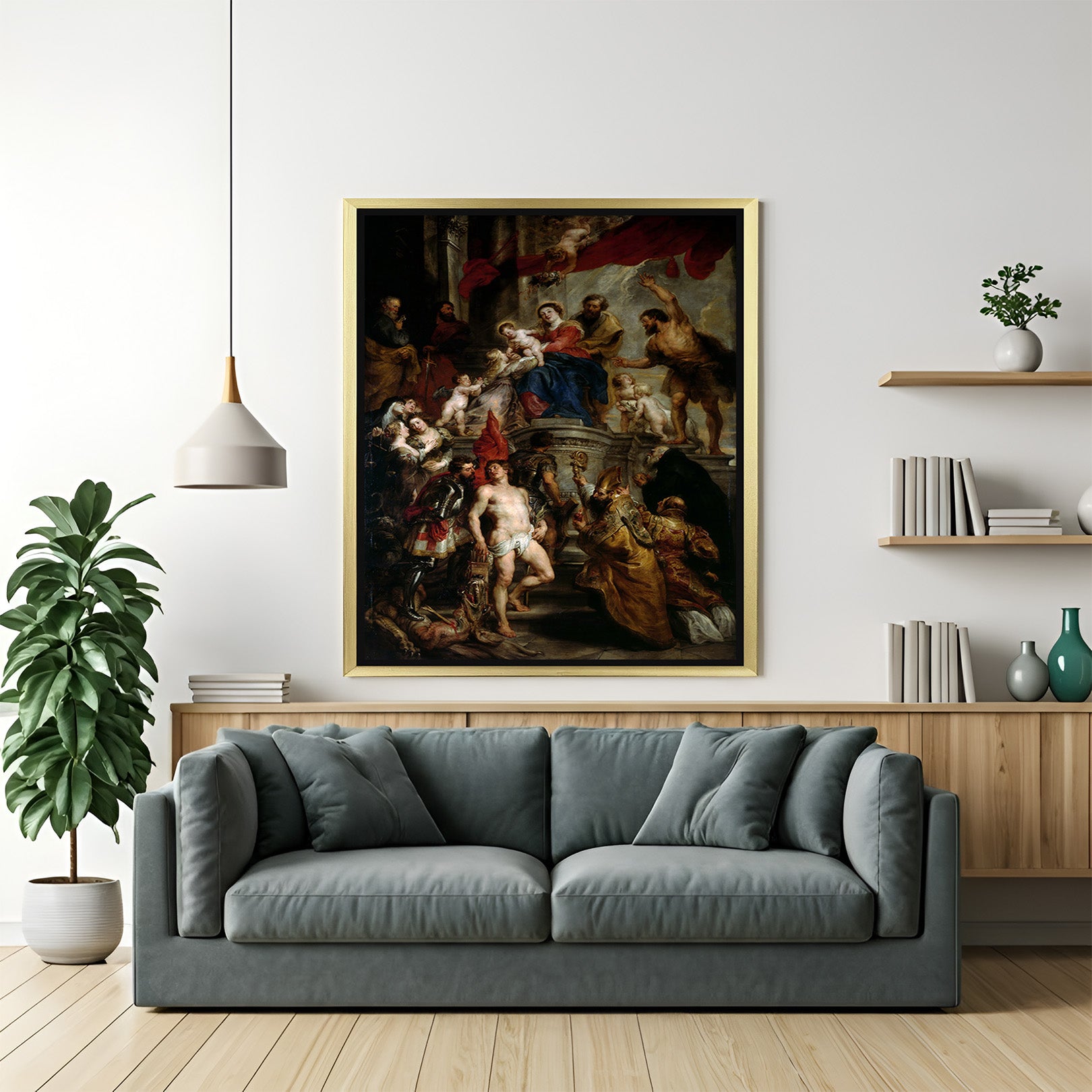 Baroque Beauty: Ornate Canvas Art to Enrich Your Space - (BAR - 127)