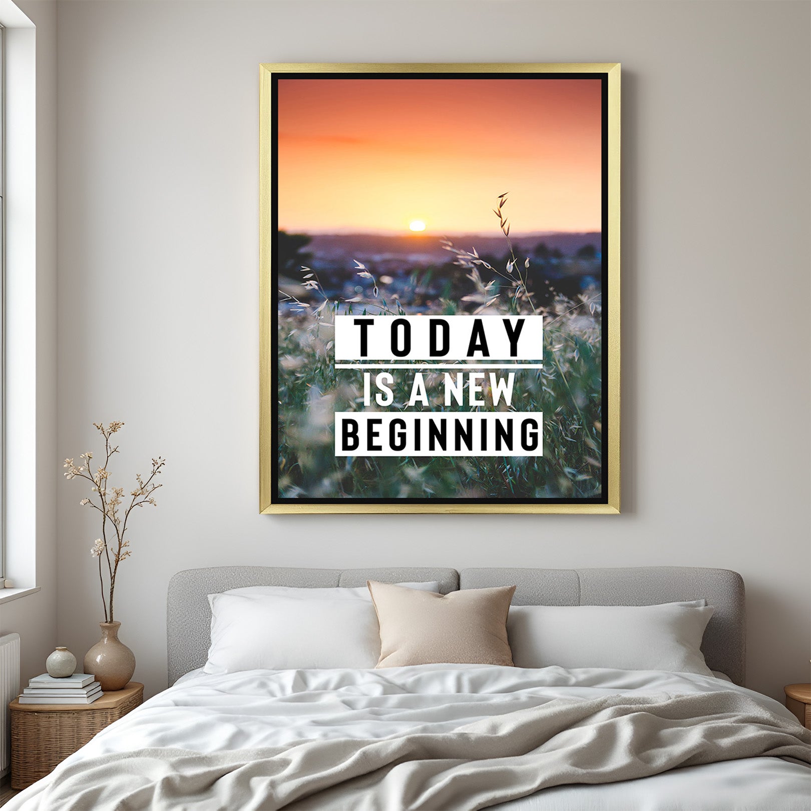 Elegant Canvas Wall Art Painting for Daily Motivation 