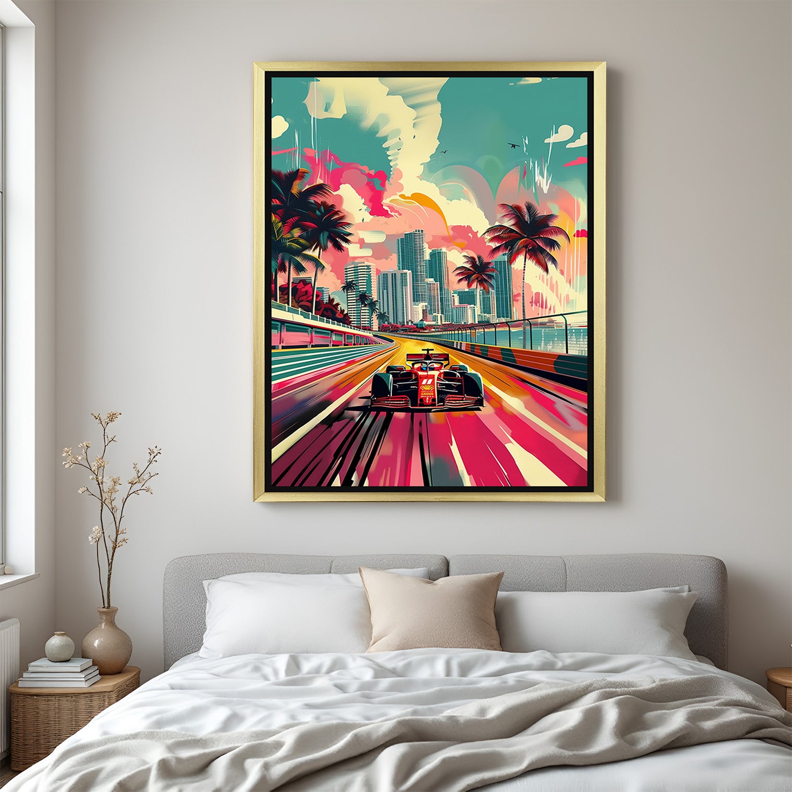 Driven by Style: Iconic Car Wall Art for Auto Enthusiasts - (CAR - 111)